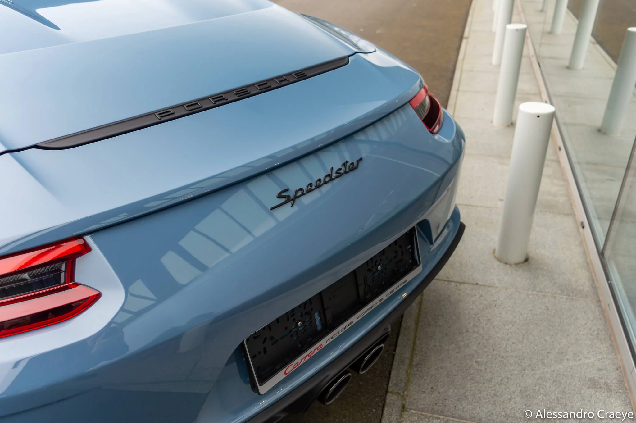 Etna Blue Porsche 911 Speedster
