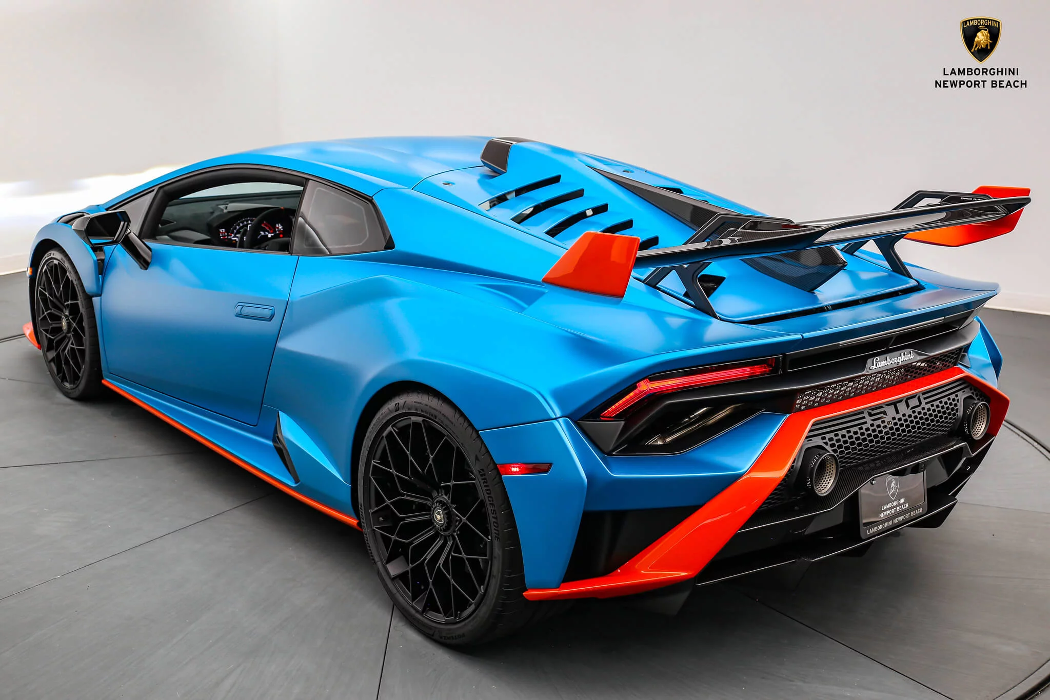 Blu Uranus Matt Lamborghini Huracán