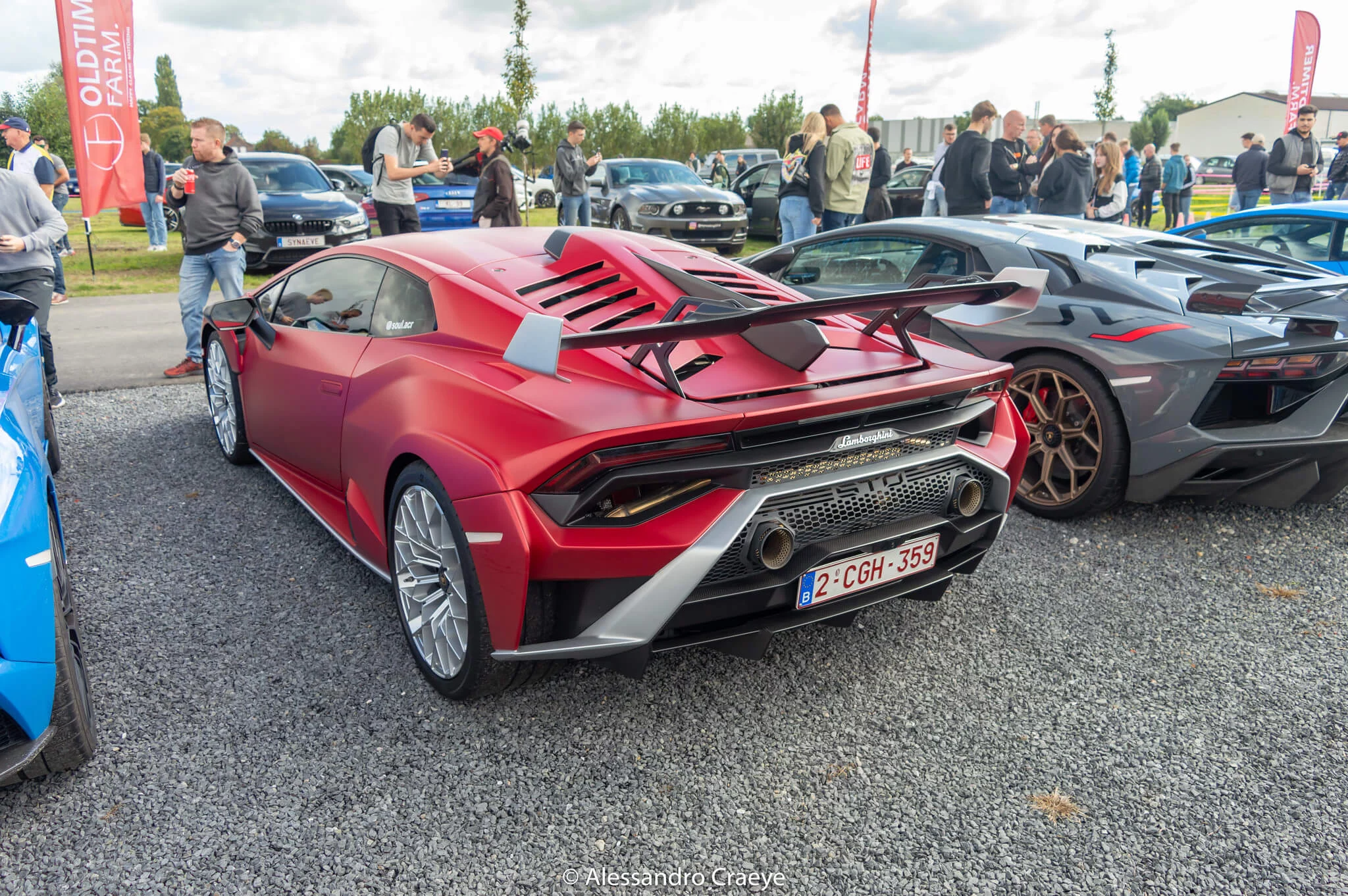 Rosso Pyra Lamborghini Huracán