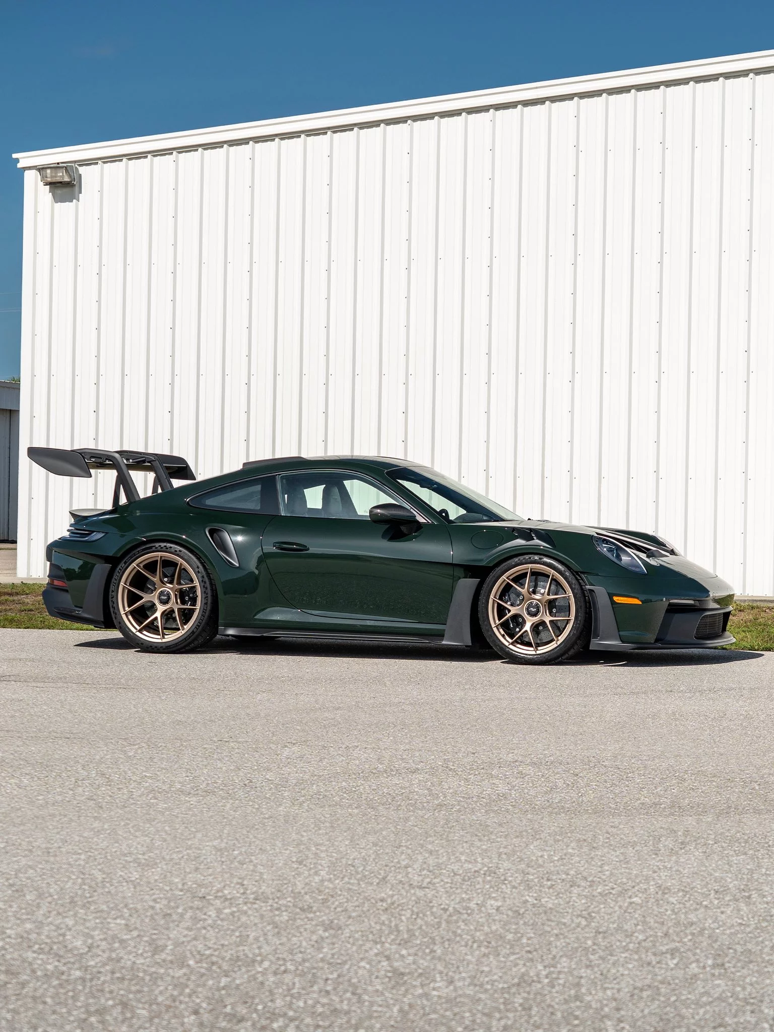 Brewster Green Porsche 911 GT3 RS