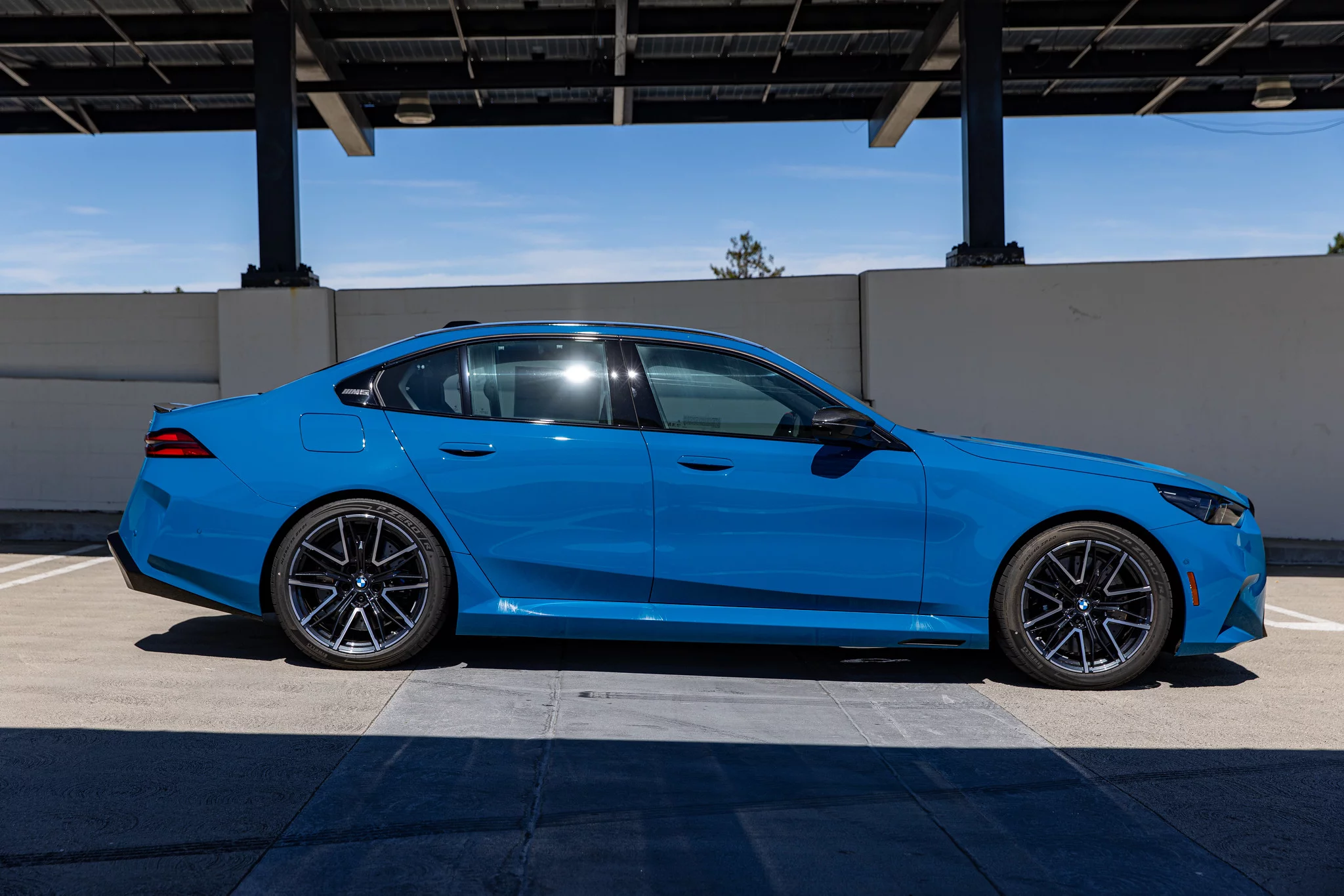 Laguna Seca Blue BMW M5