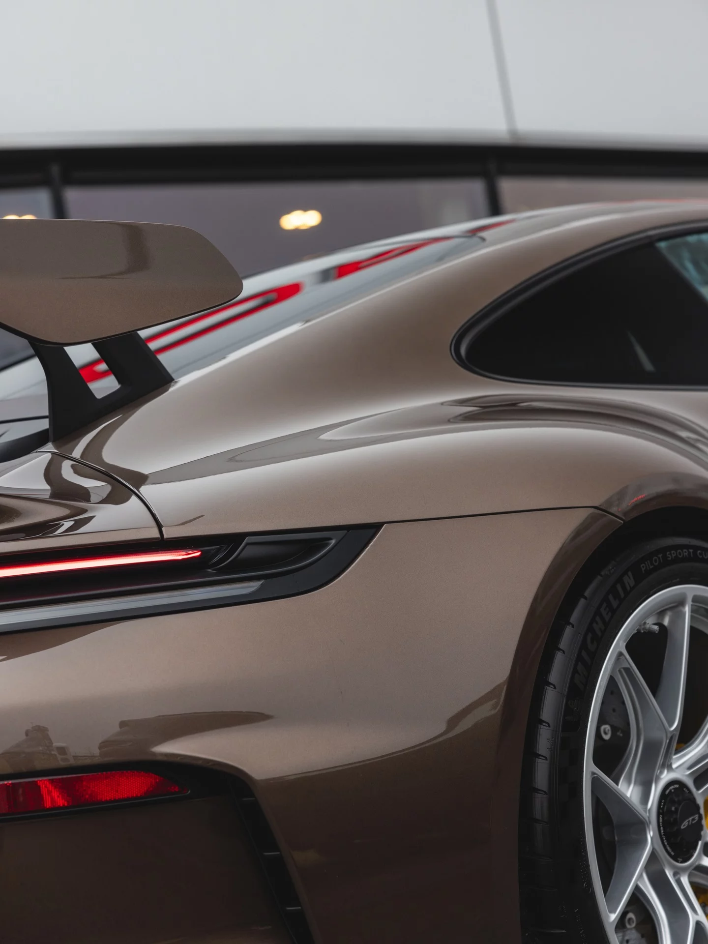 Chestnut Brown Metallic Porsche 911 GT3