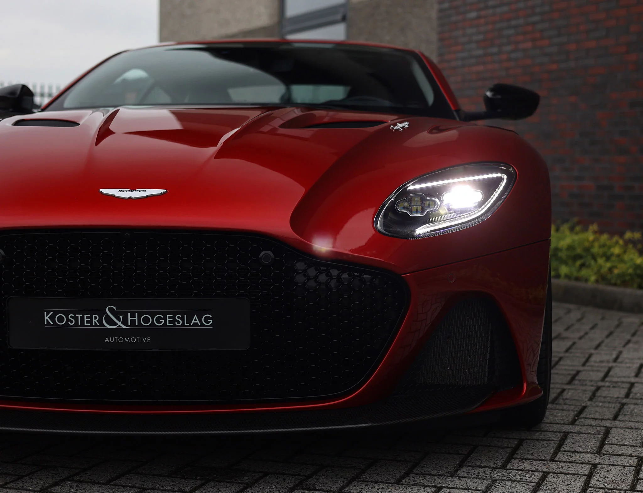 Hyper Red Aston Martin DBS