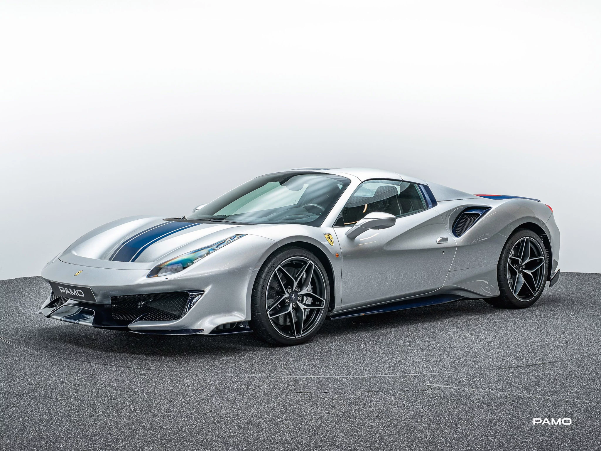Sanu Silver Ferrari 488