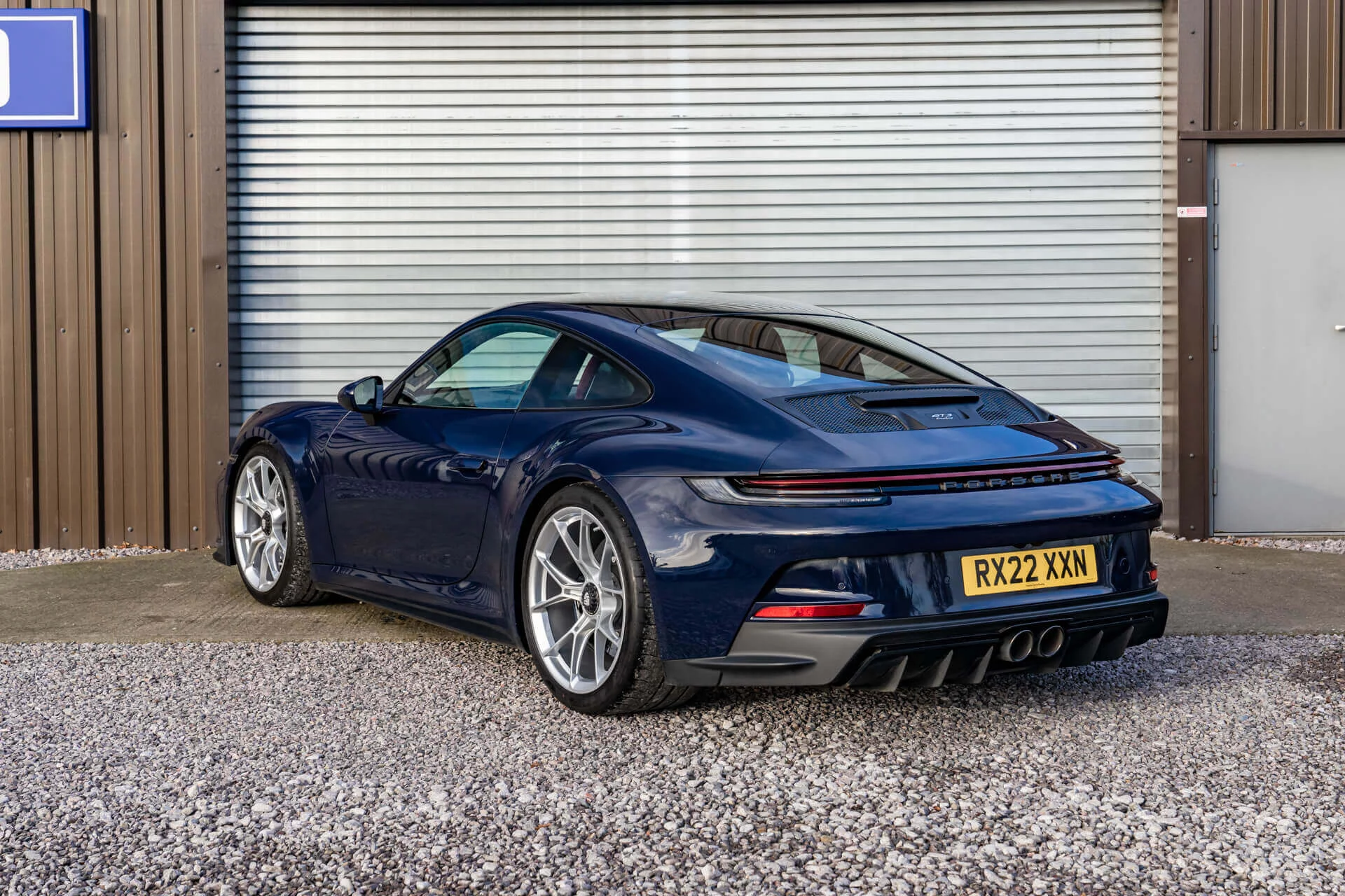 Dark Sea Blue Porsche 911 GT3