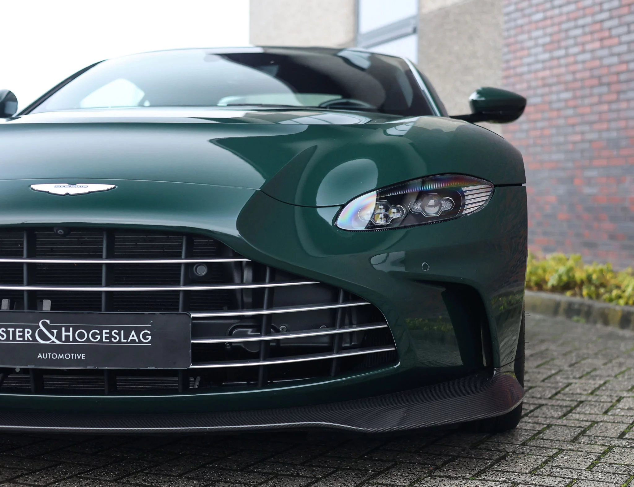 AM Heritage Racing Green Aston Martin V12 Vantage
