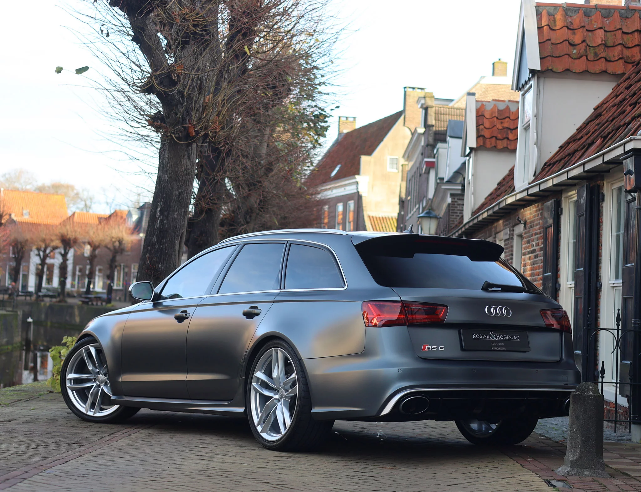 Daytona Grey Matte Audi RS6 Avant