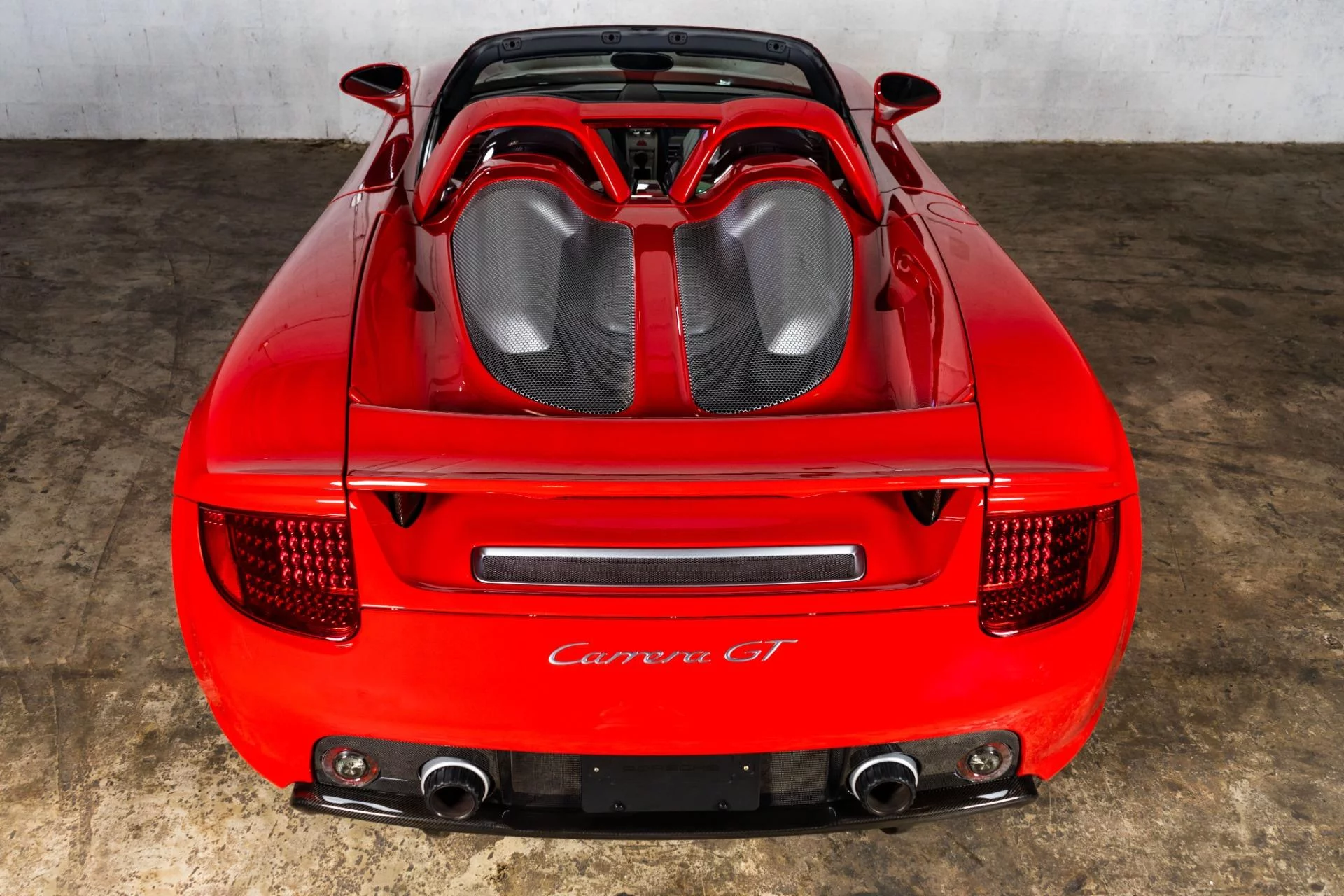 Guards Red Porsche Carrera GT