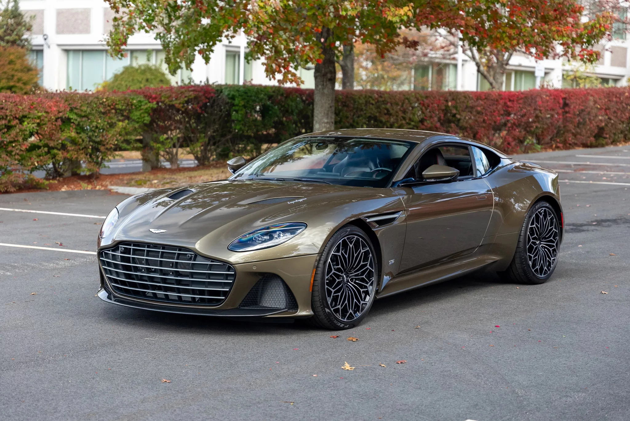 Olive Green Aston Martin DBS