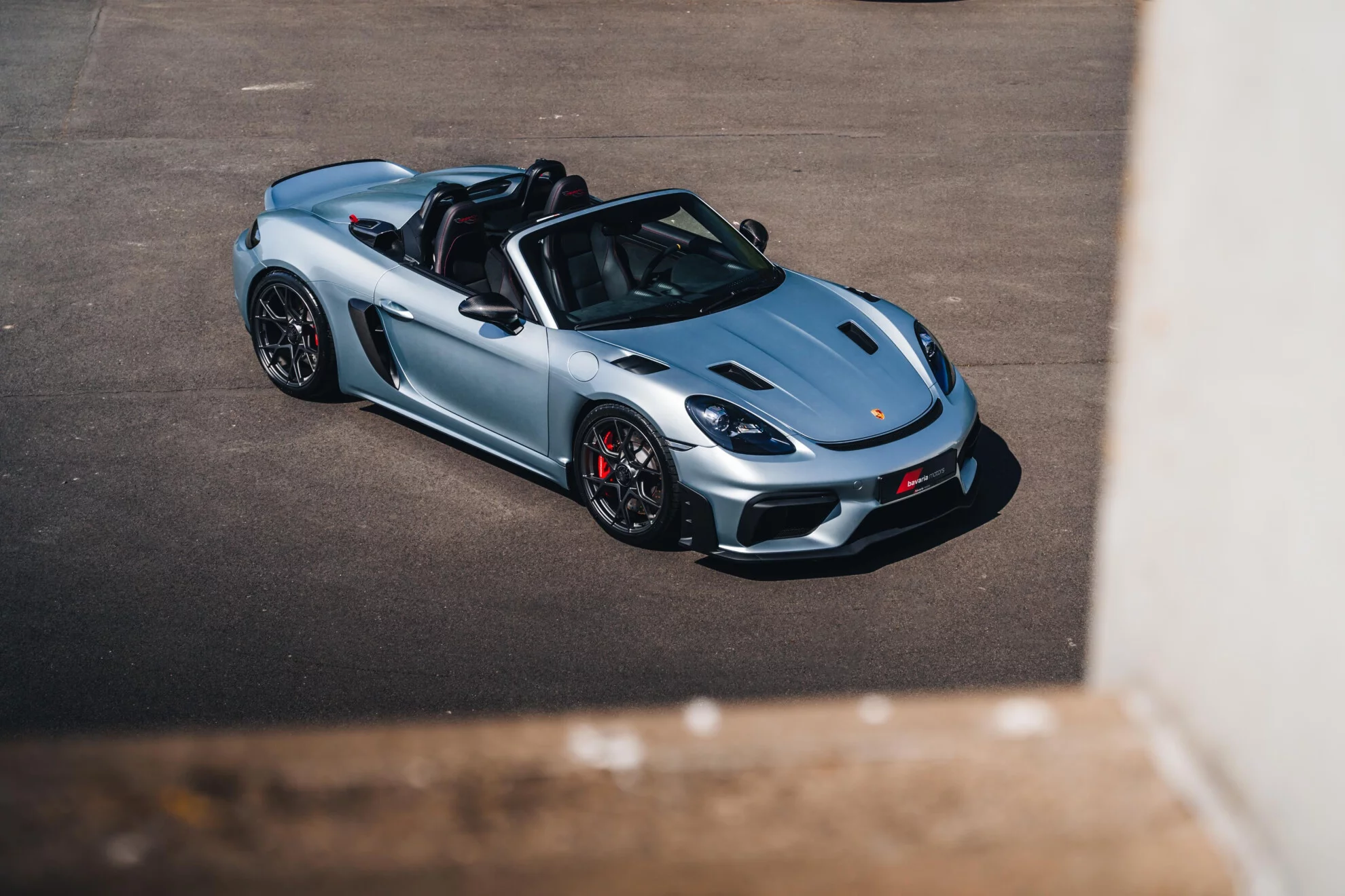 Azzurro Thetys Porsche 718 Spyder RS