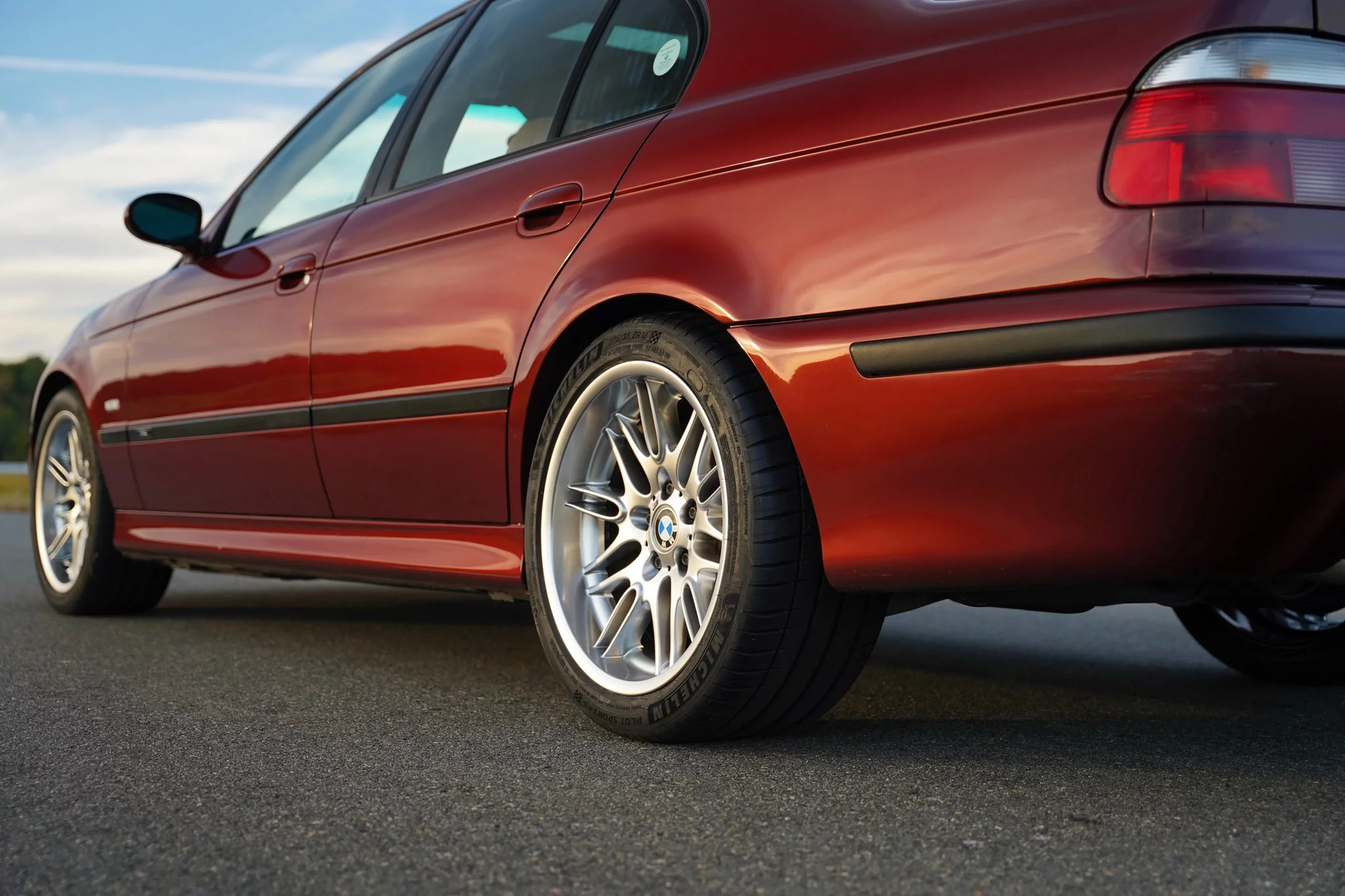 Royal Red BMW M5