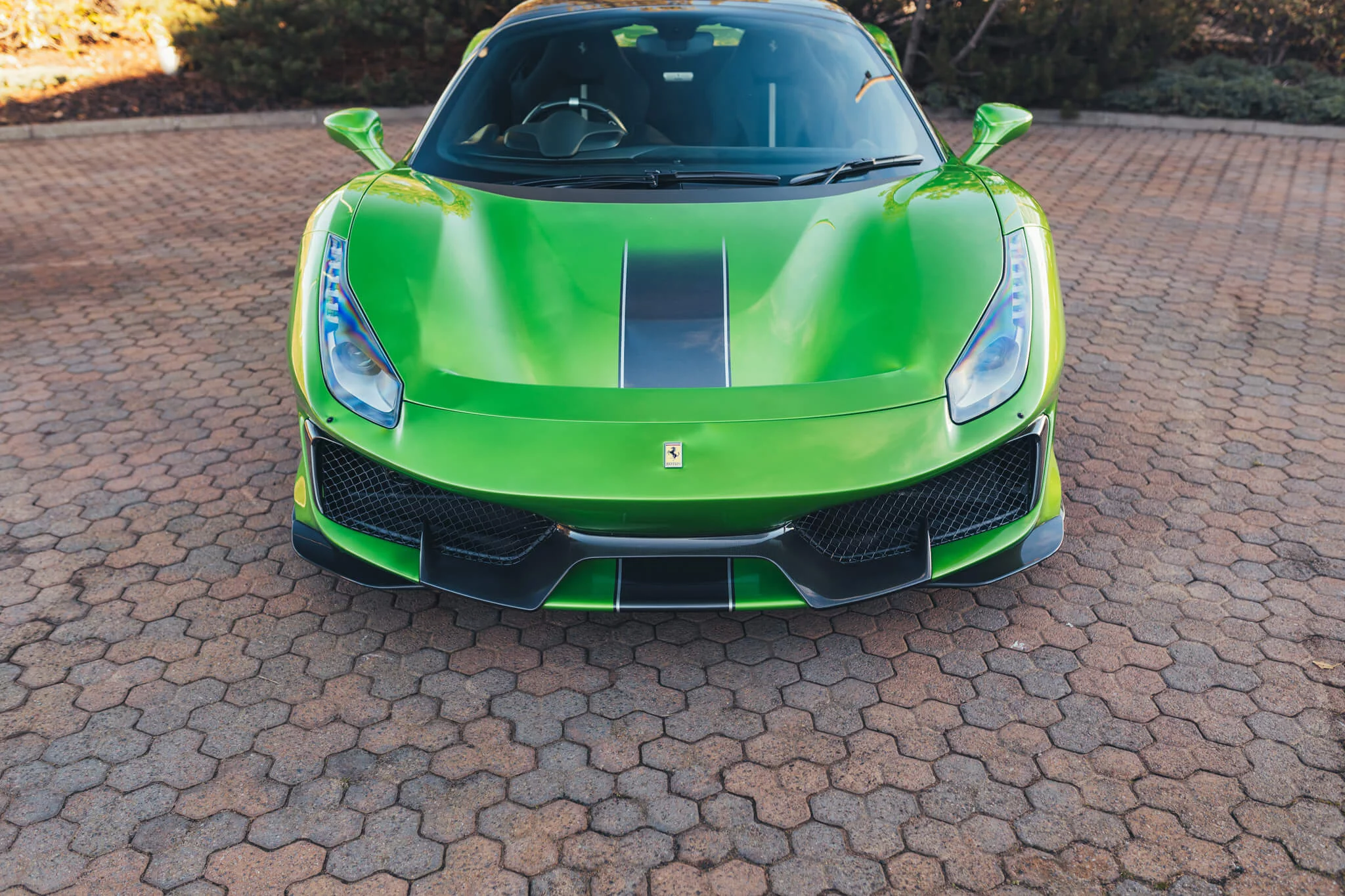 Verde Hy Kers Lucido Ferrari 488