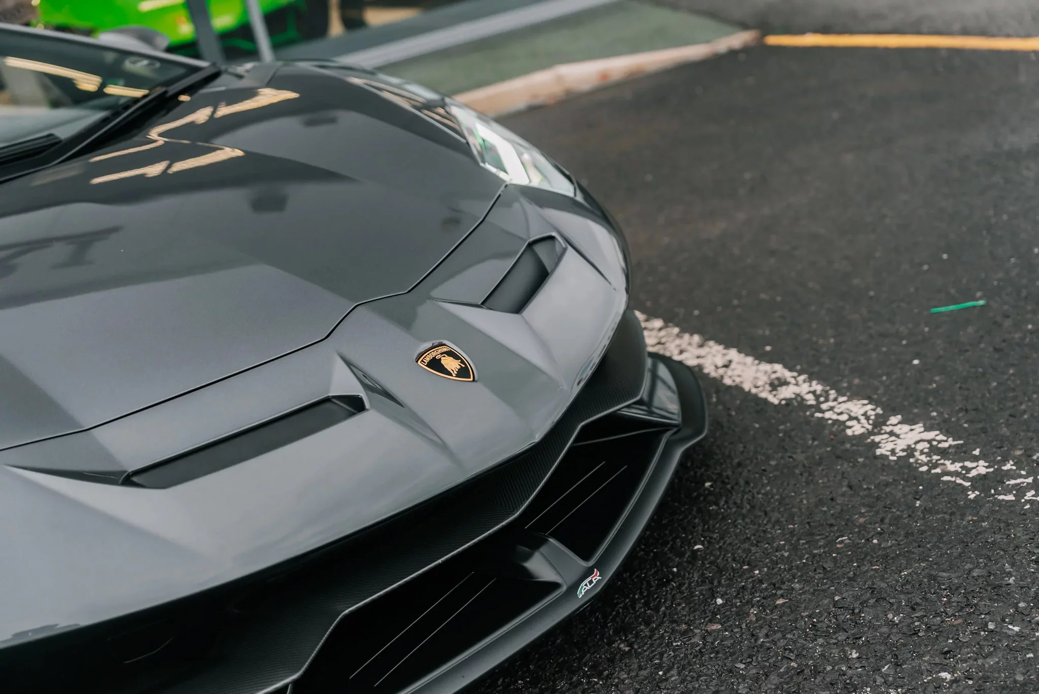 Grigio Lynx Lamborghini Aventador