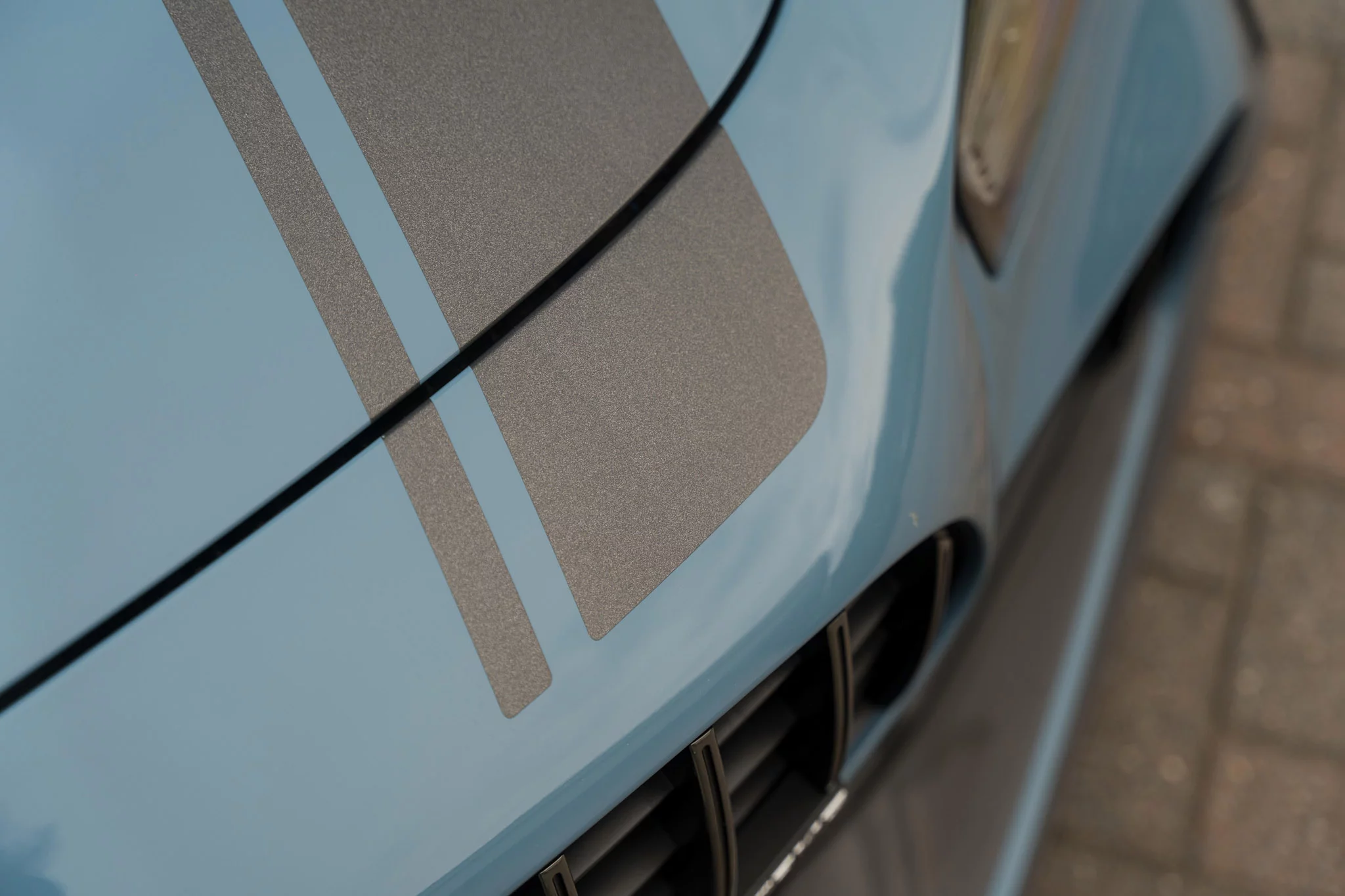 China Blue Mercedes-AMG GT