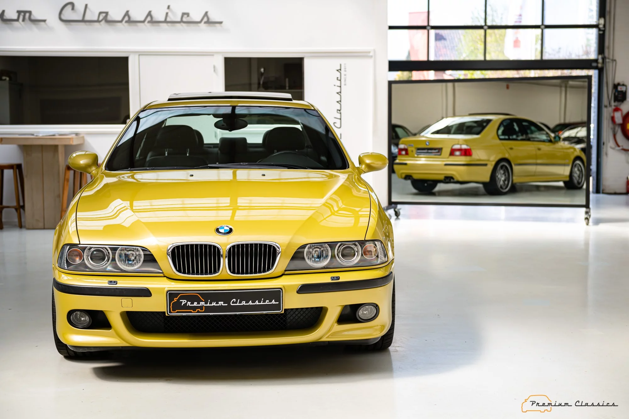 Phoenix Yellow BMW M5