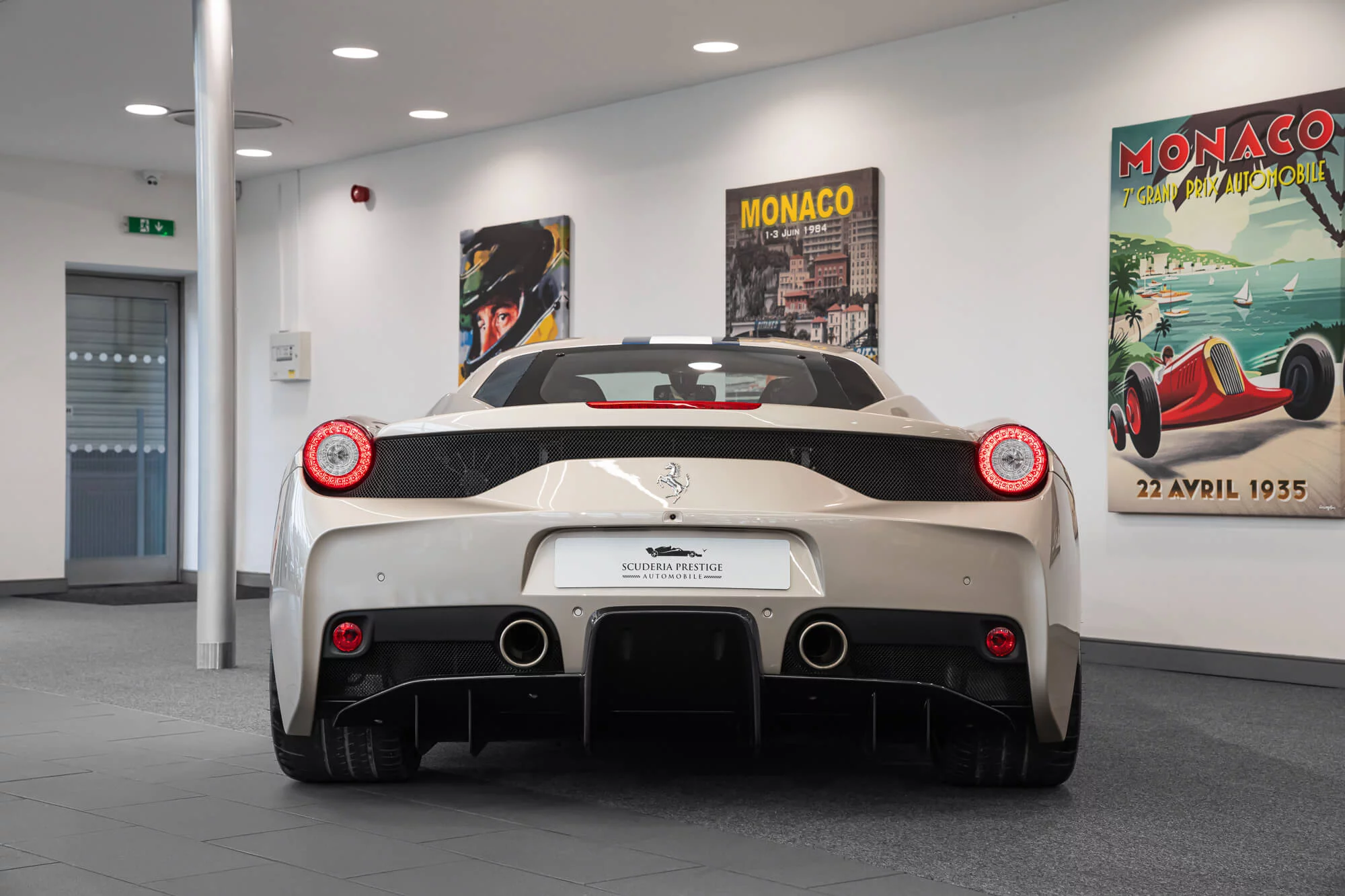 Grigio Ingrid Ferrari 458