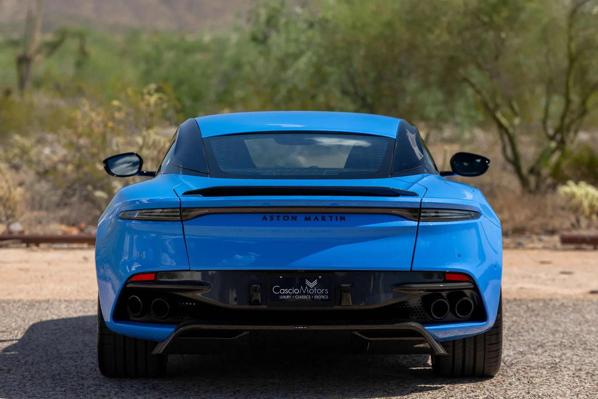 Ceramic Blue Aston Martin DBS
