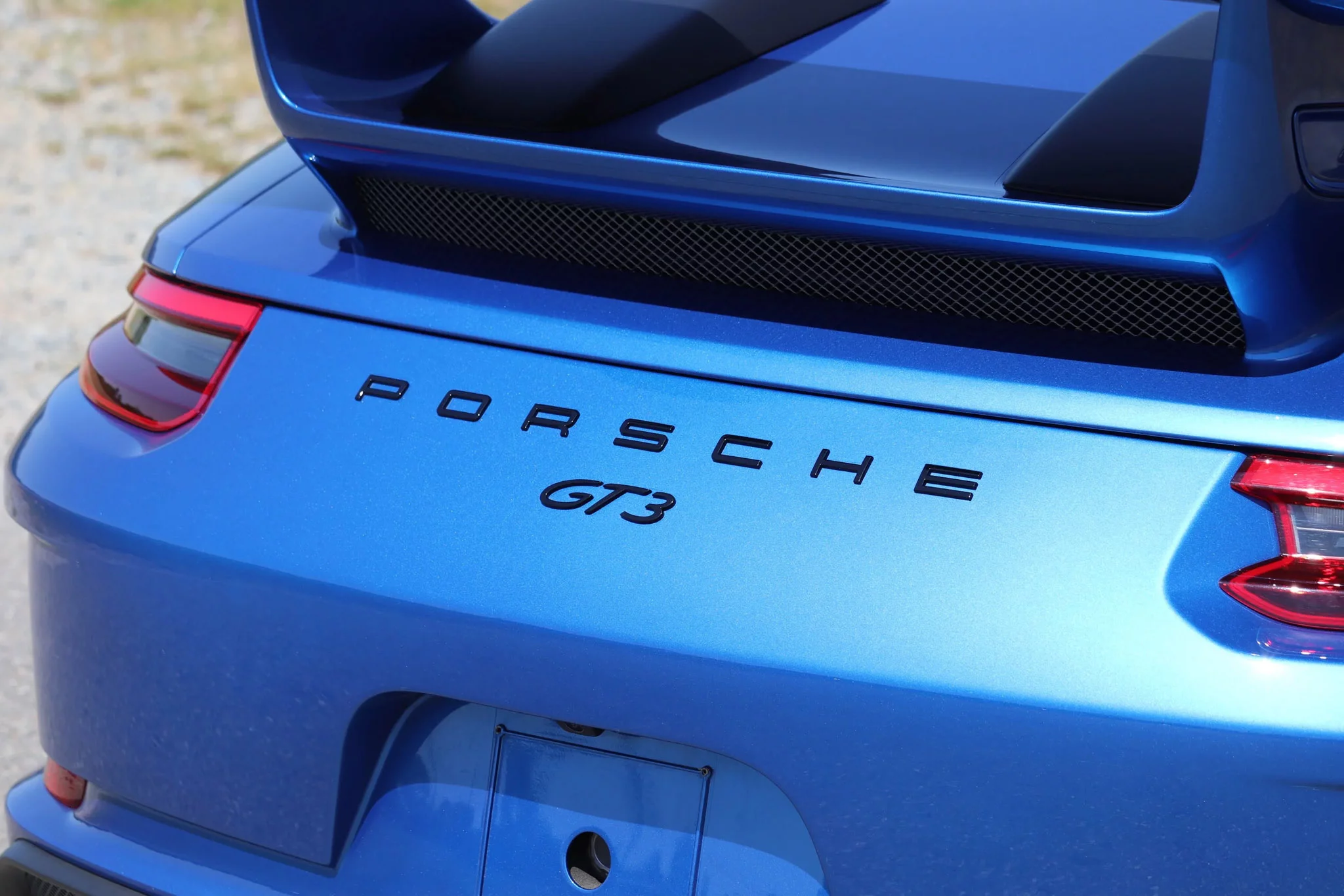 Sapphire Blue Metallic Porsche 911 GT3