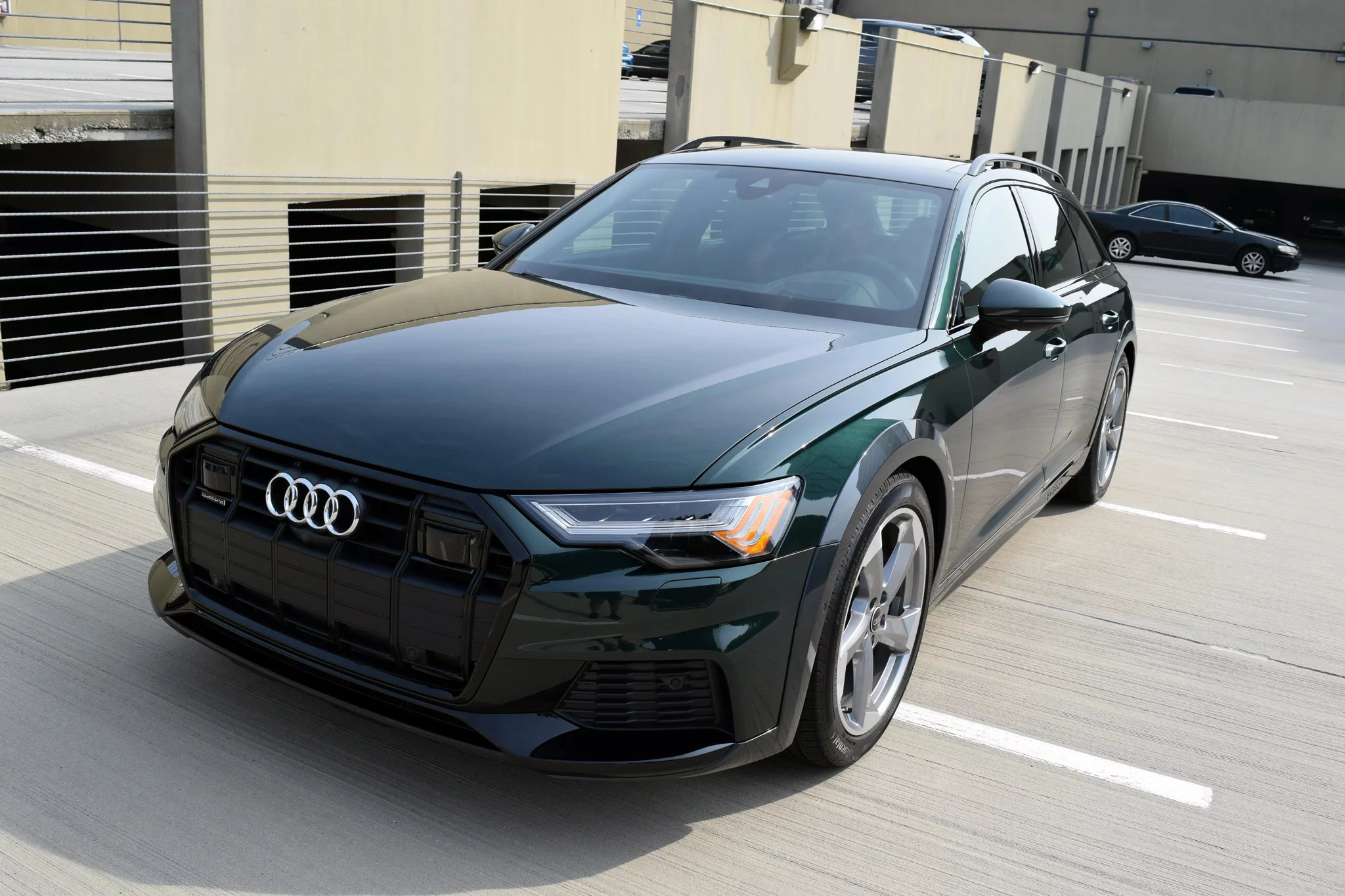 Forest Green Metallic Audi A6