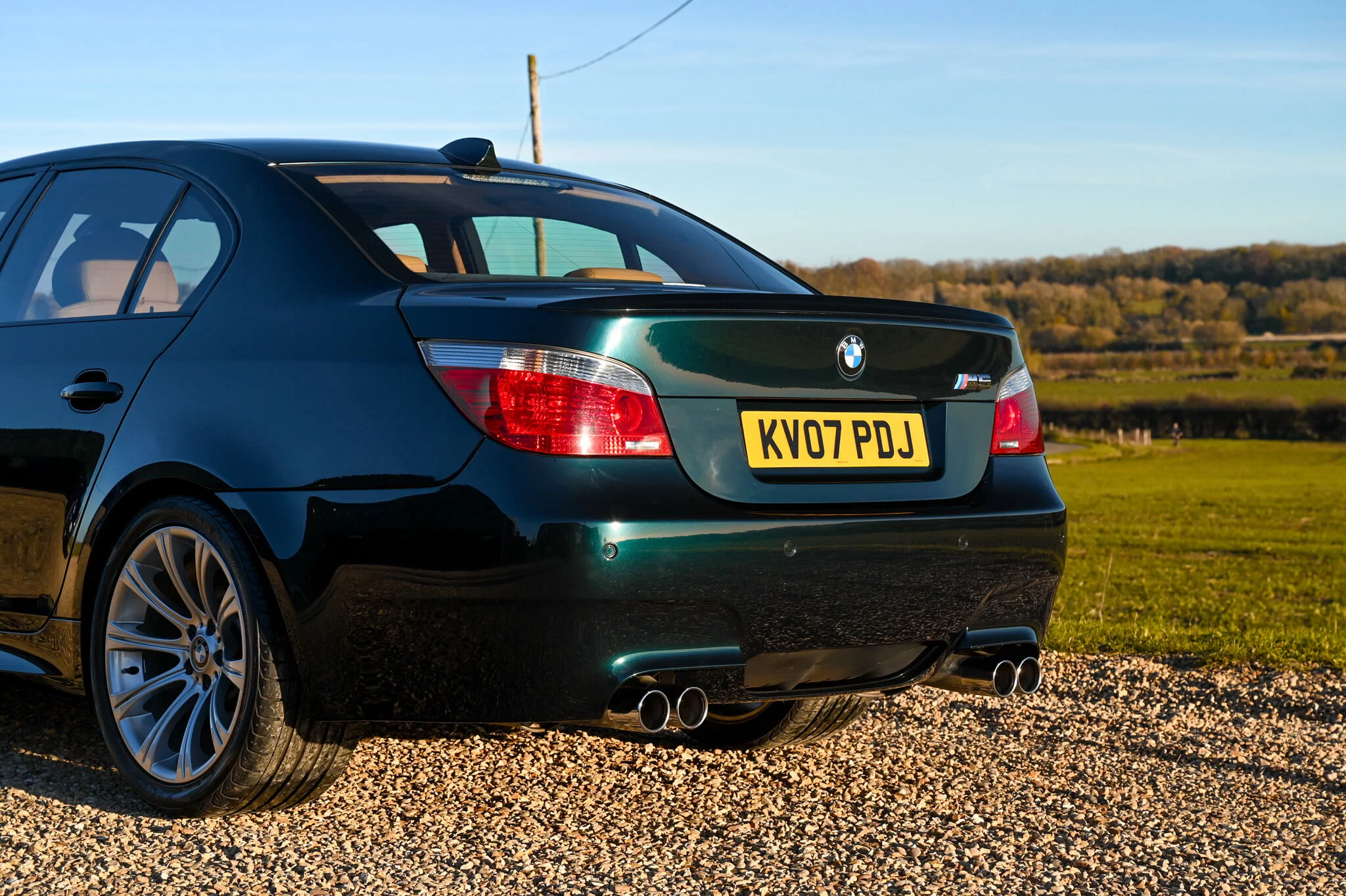 Malachite Green Dark BMW M5