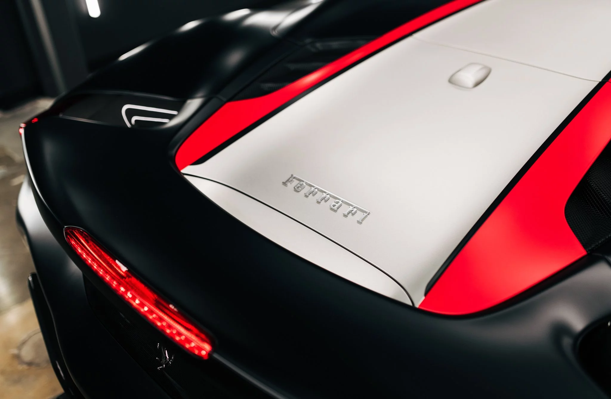 Nero DS Opaco Ferrari 488