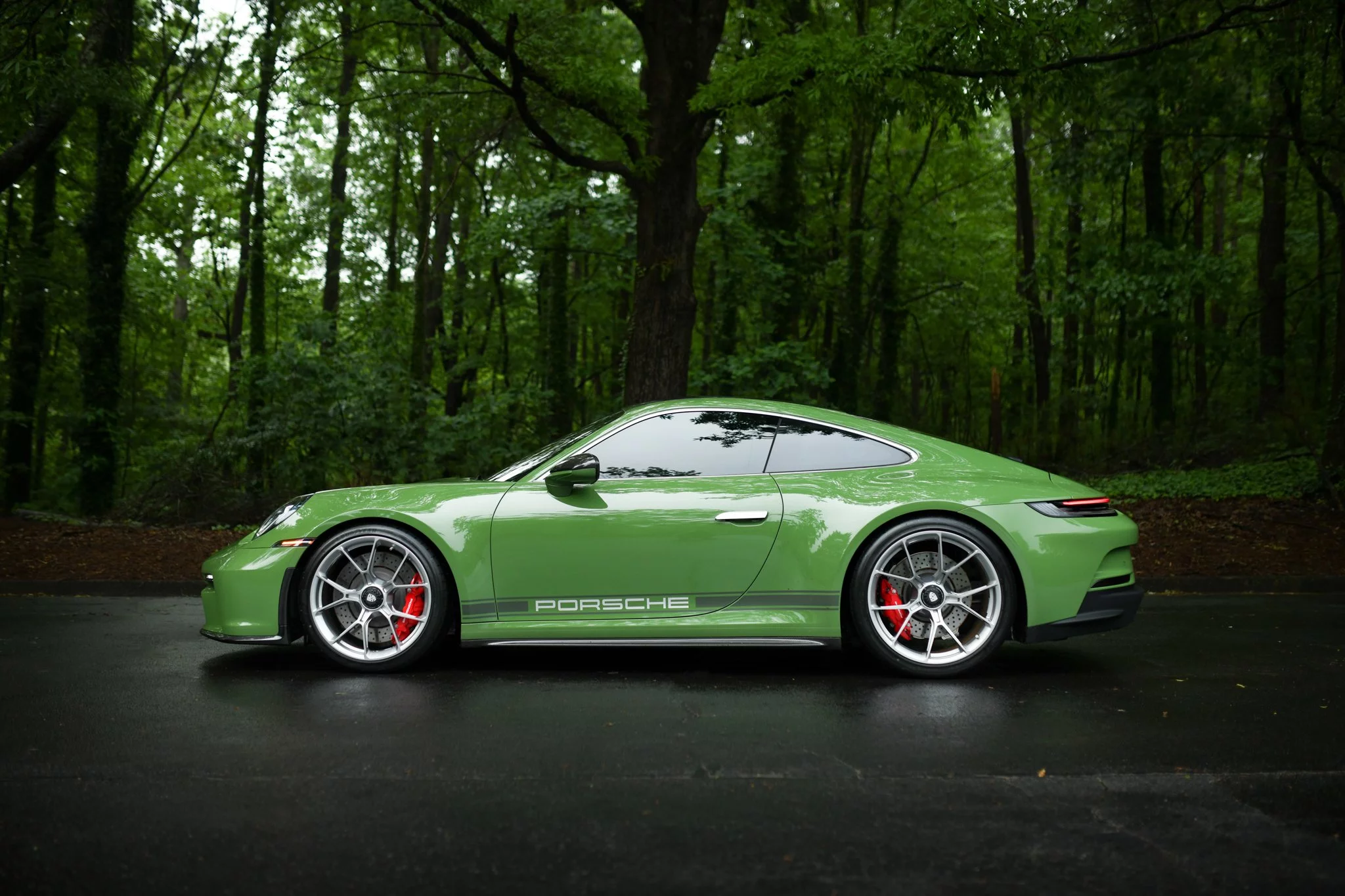 Olive Green Porsche 911 GT3