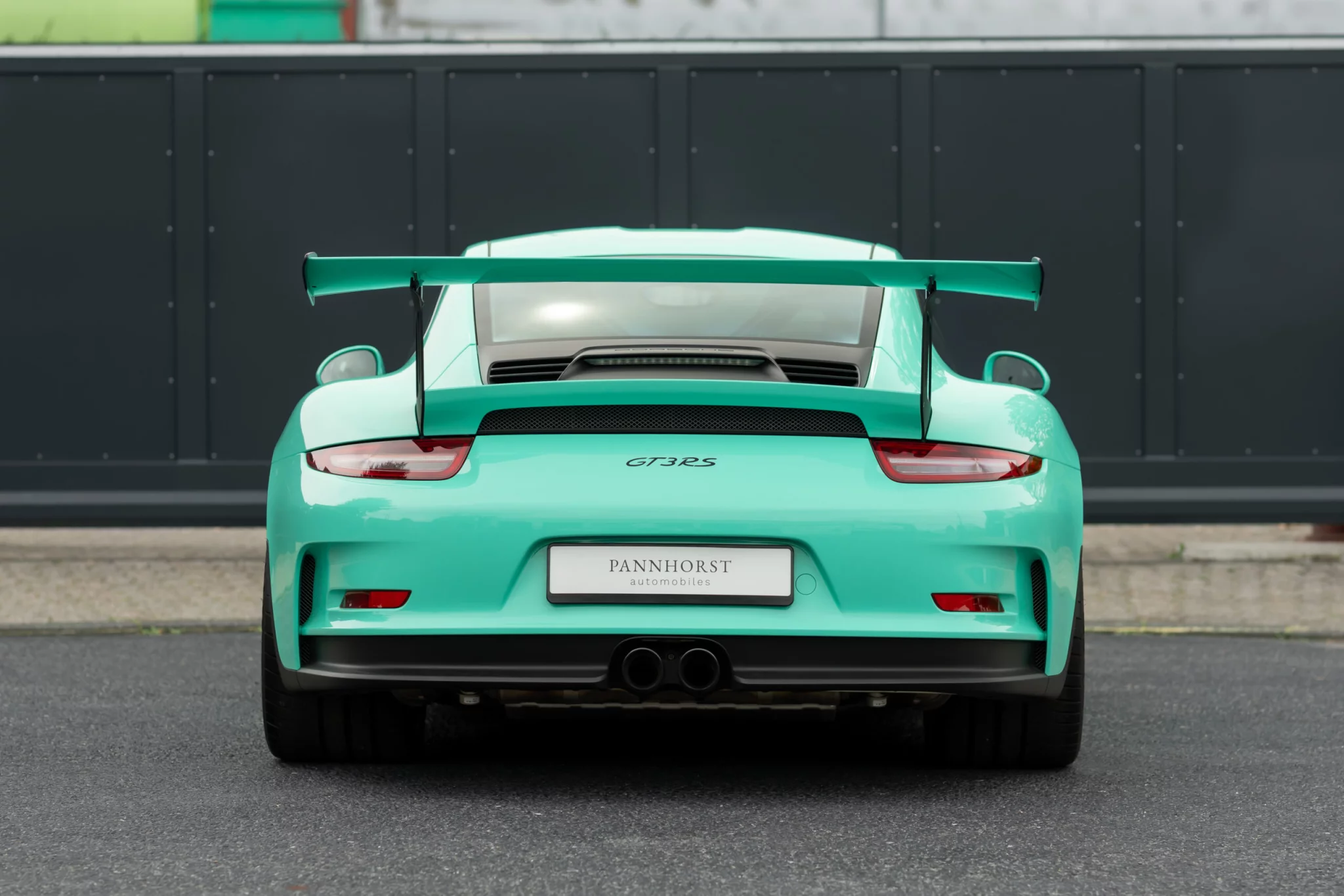 Mint Green Porsche 911 GT3 RS