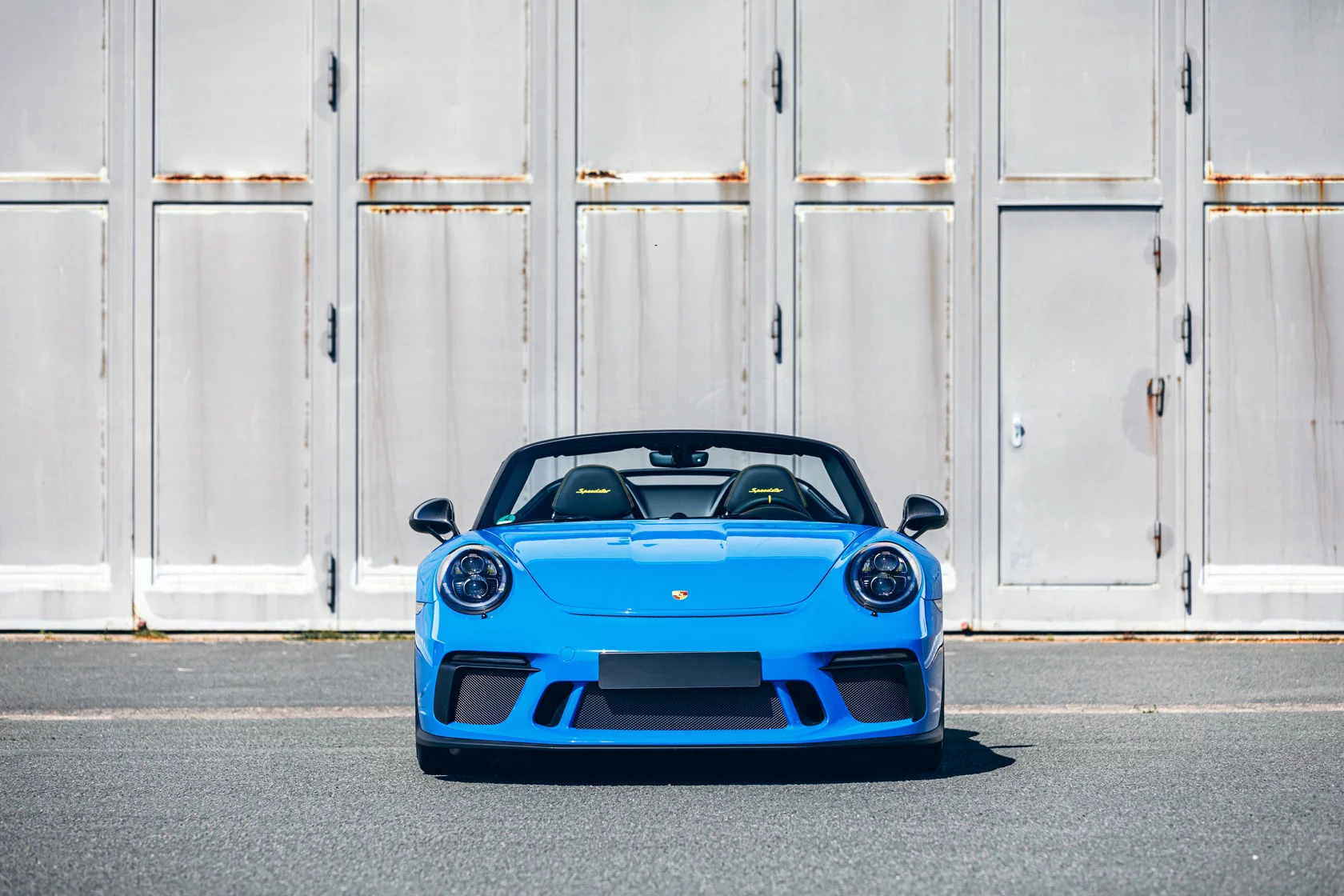 Voodoo Blue Porsche 911 Speedster