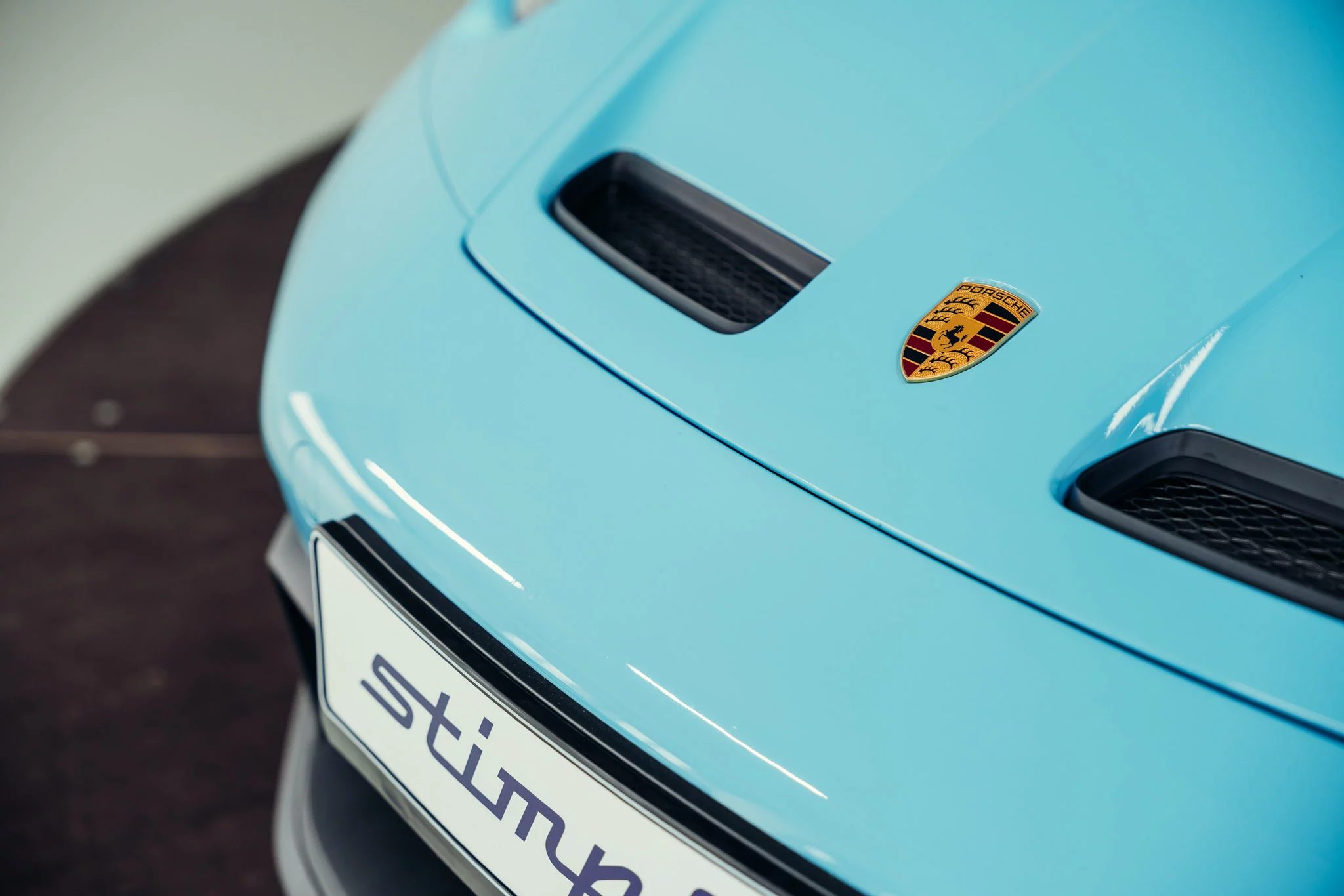 Olympic Blue Porsche 911 GT3