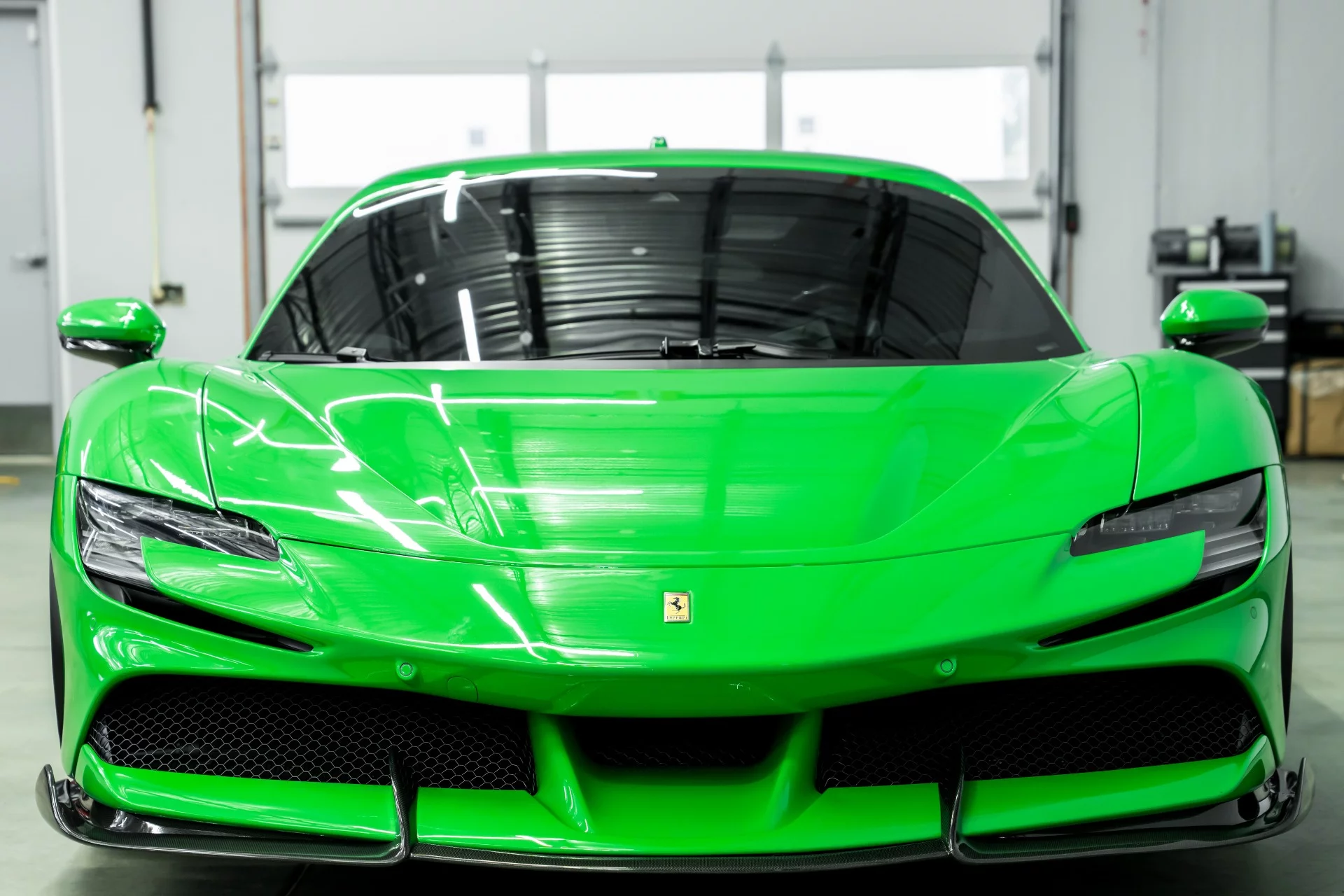 Signal Green Ferrari SF90