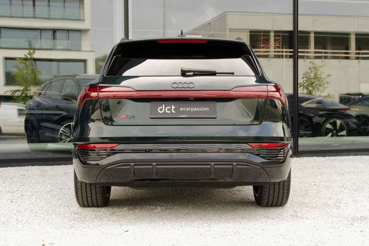 Deep Green Audi Q8 e-tron