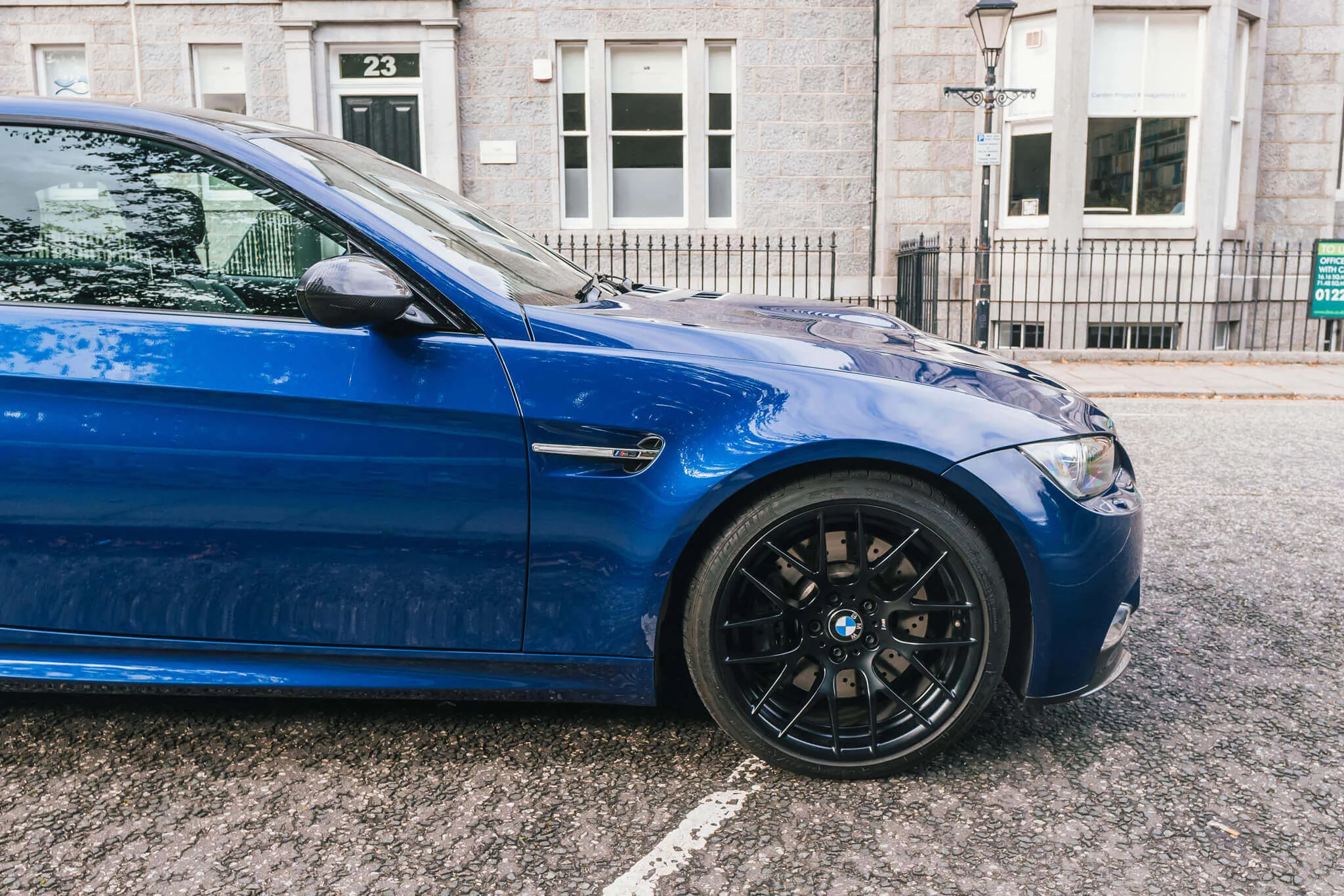 Le Mans Blue BMW M3