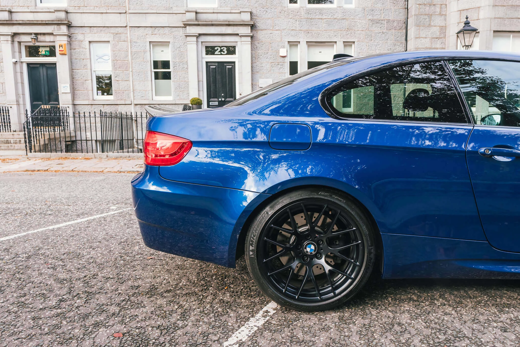 Le Mans Blue BMW M3