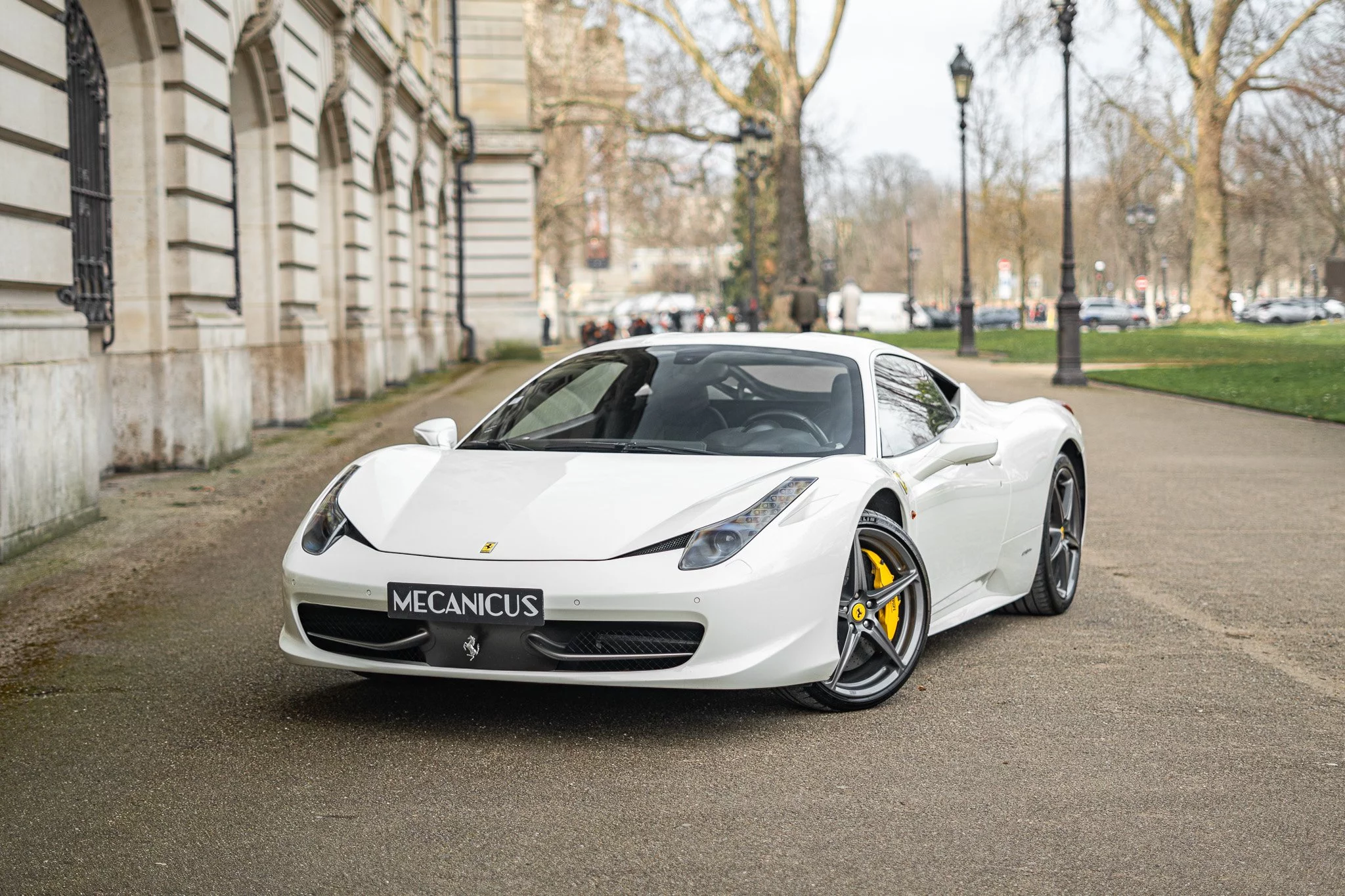 Bianco Avus Ferrari 458