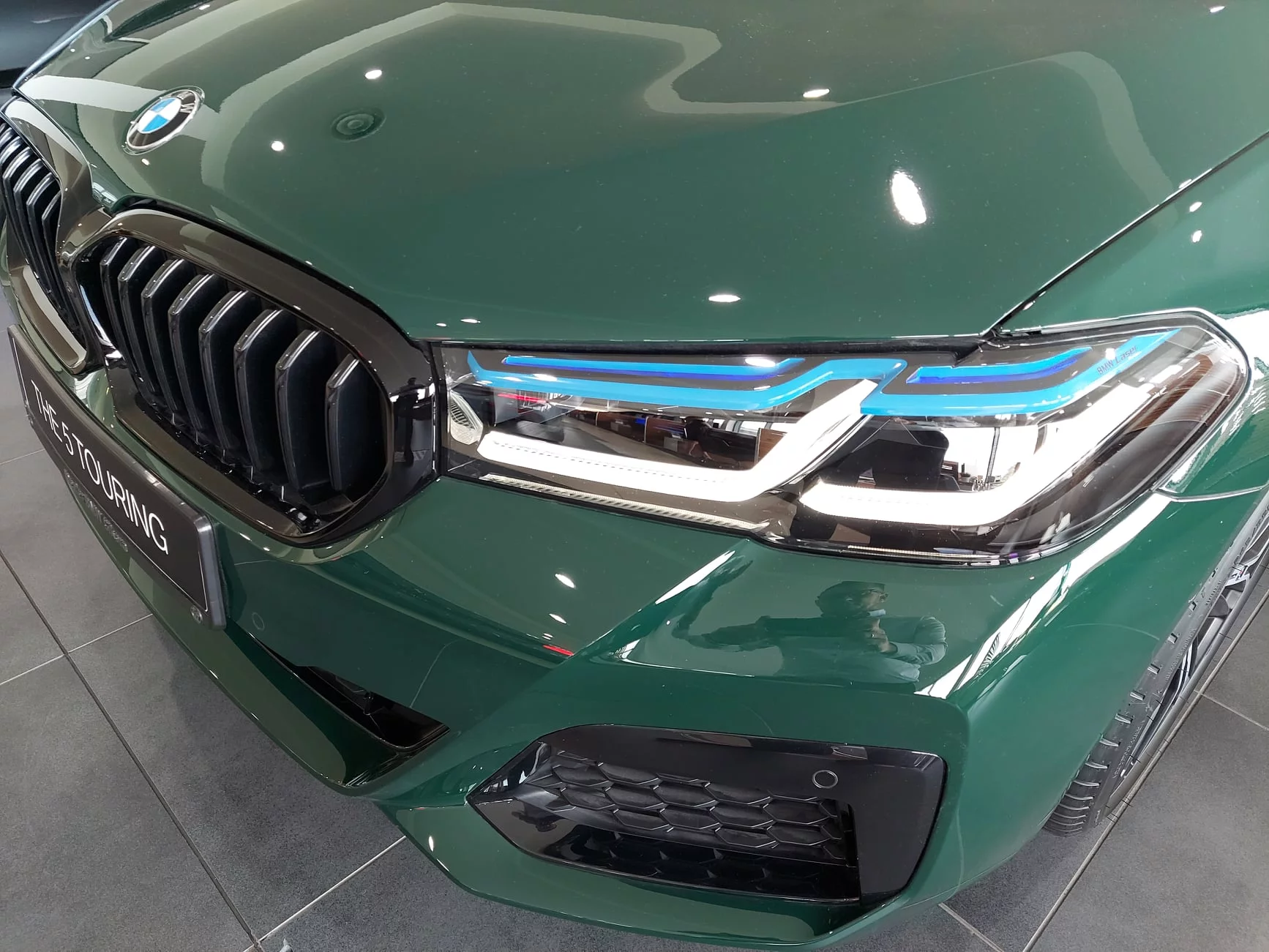 British Racing Green BMW 5 Series