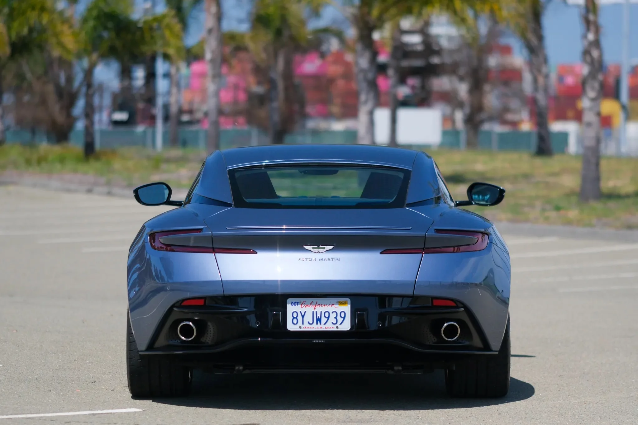 Concours Blue Aston Martin DB11