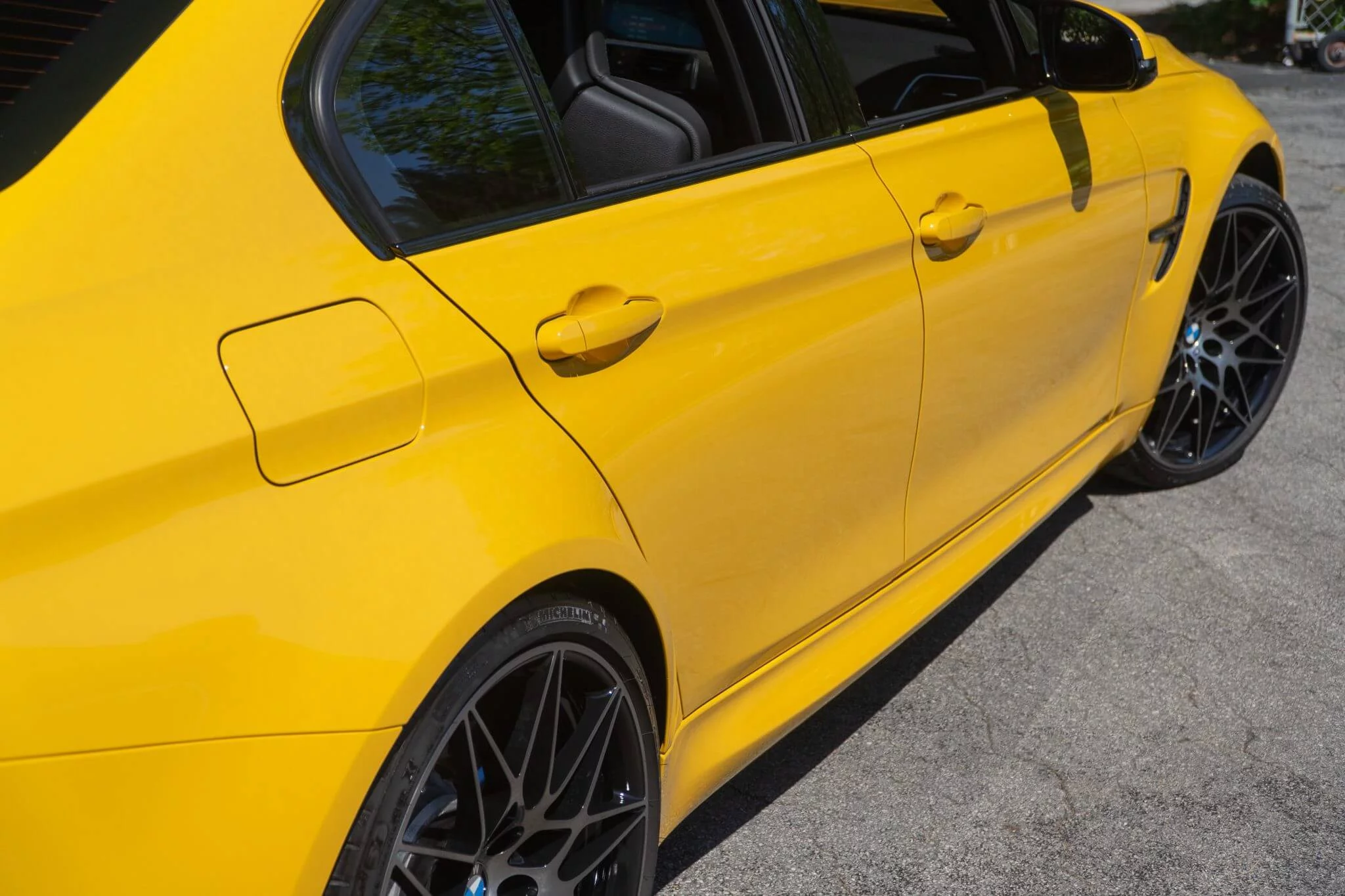 Speed Yellow BMW M3