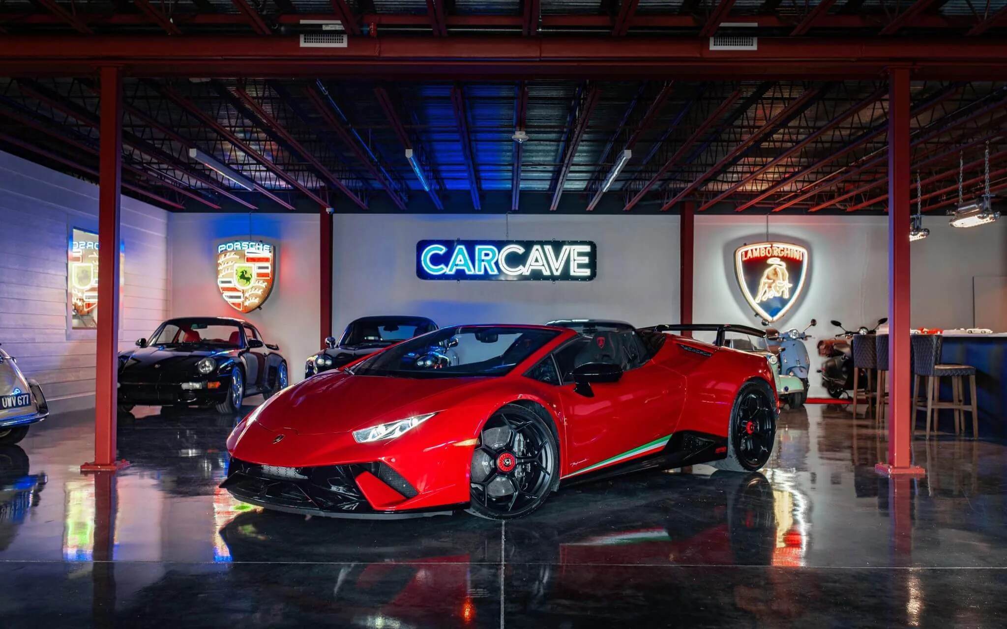 Rosso Bia Lamborghini Huracán