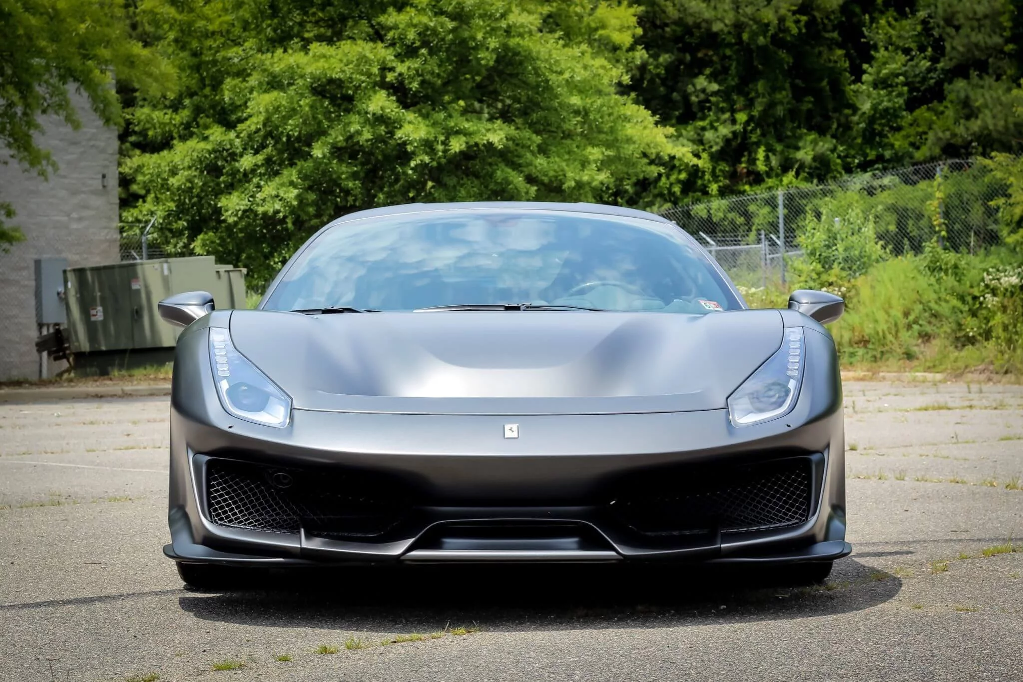 Grigio Silverstone Opaco Ferrari 488