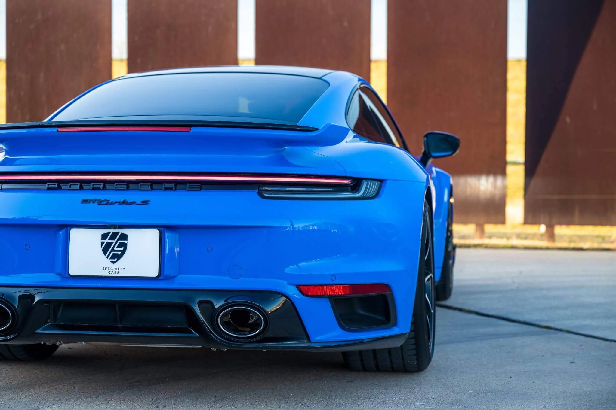 Shark Blue Porsche 911 Turbo