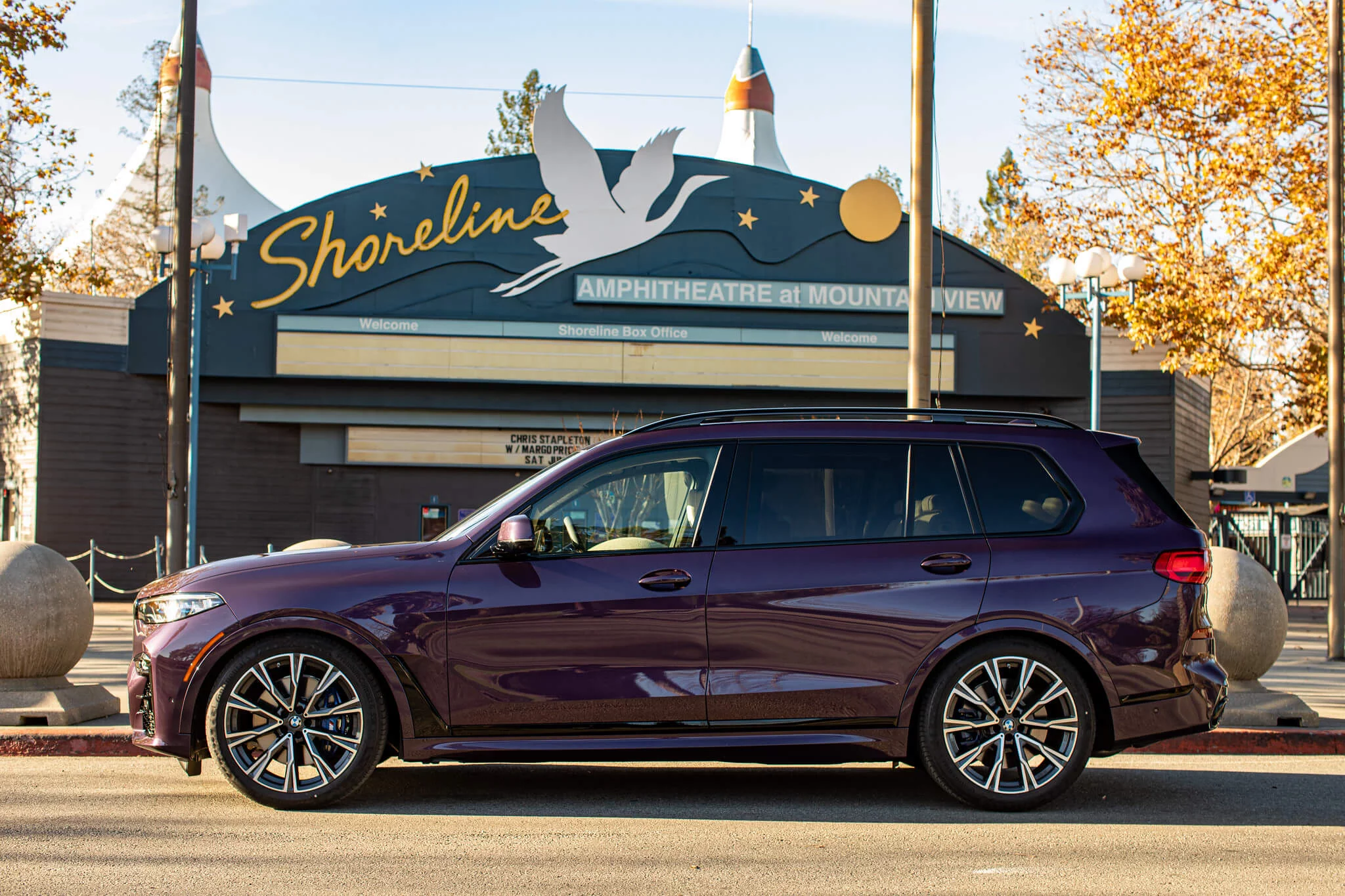 Daytona Violet BMW X7