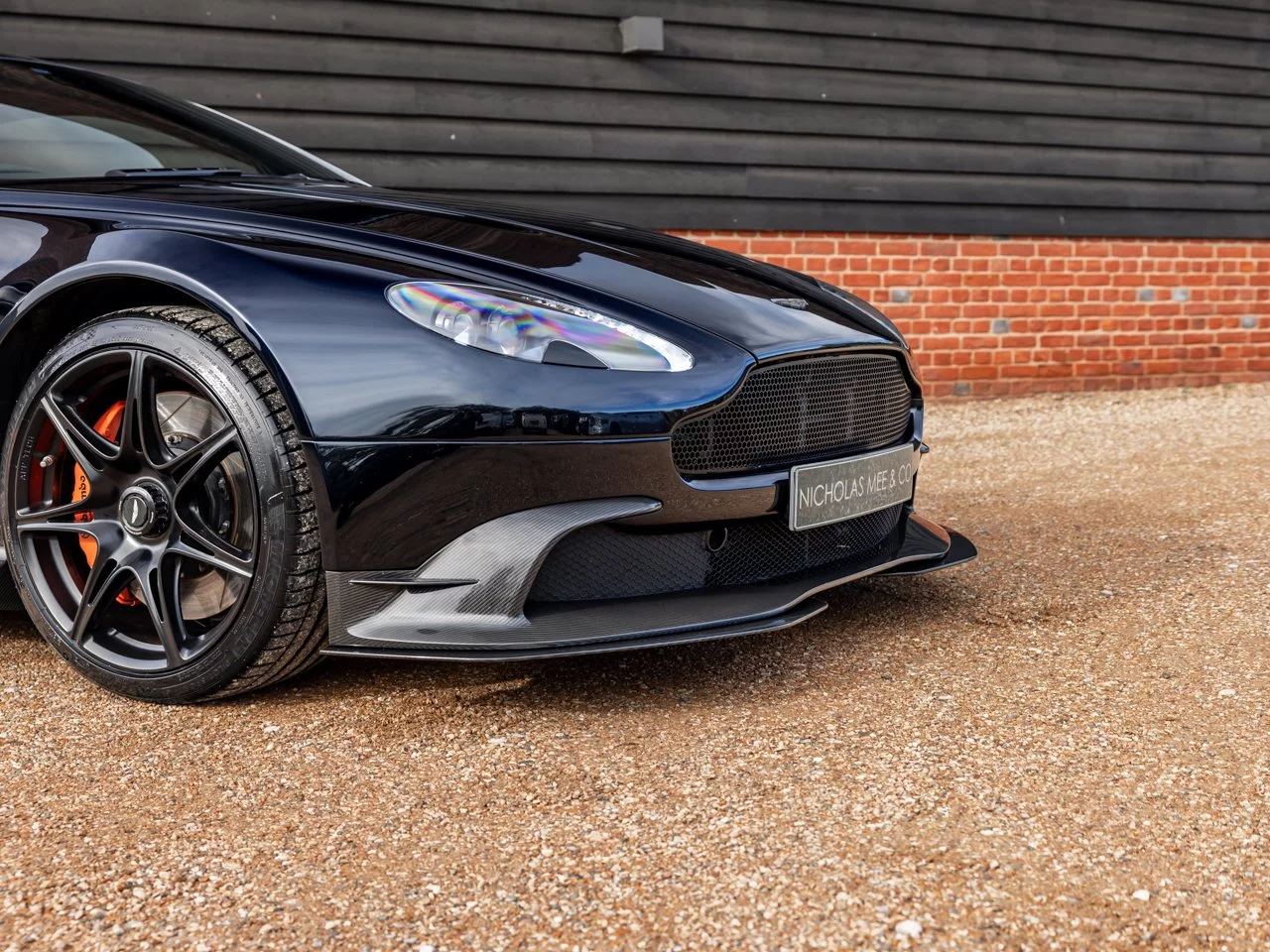 Ultramarine Black Aston Martin Vantage