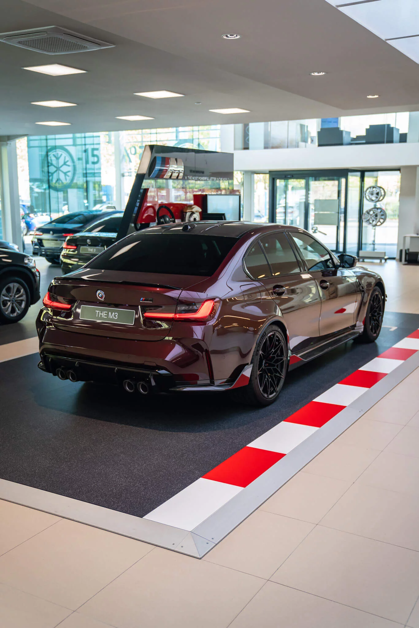 Barbera Red BMW M3