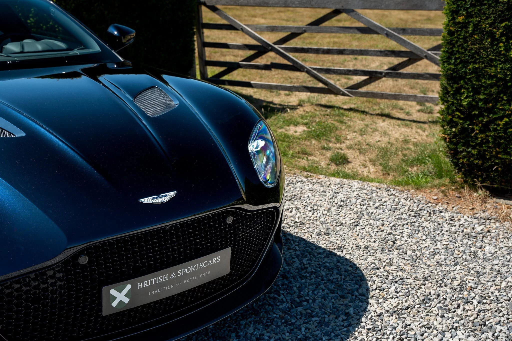 Ultramarine Black Aston Martin DBS