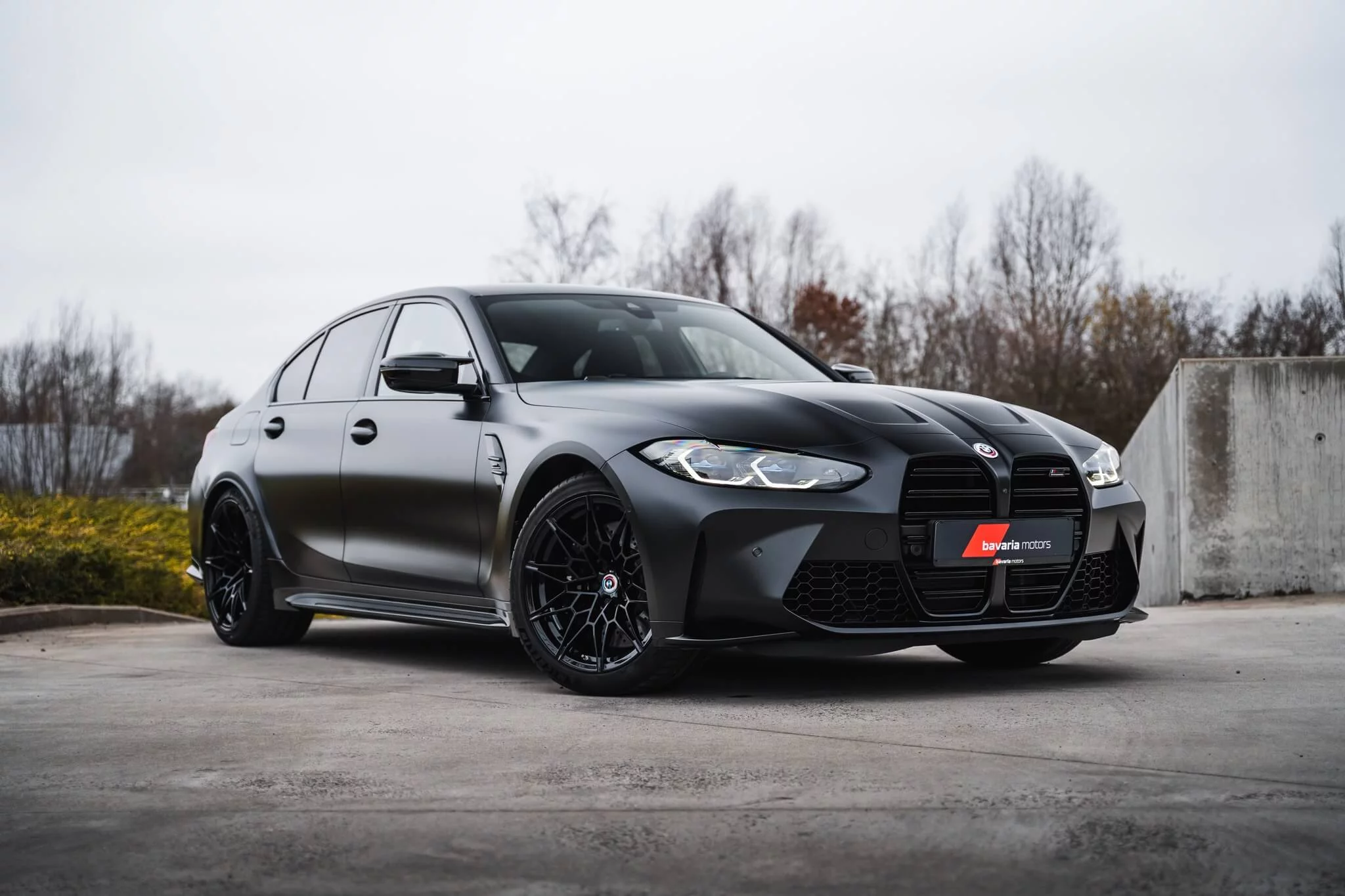 Frozen Black BMW M3