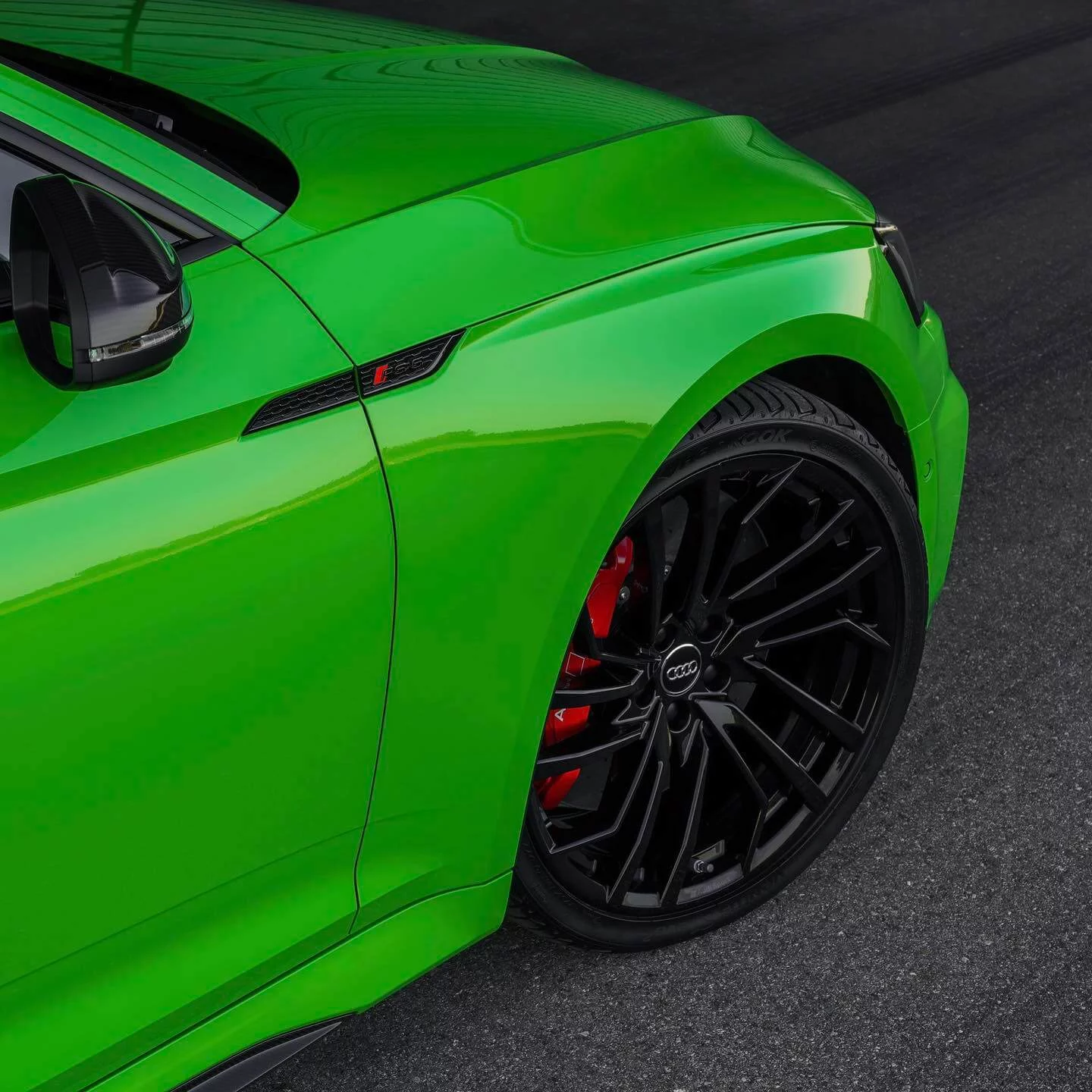 Kyalami Green Audi RS5