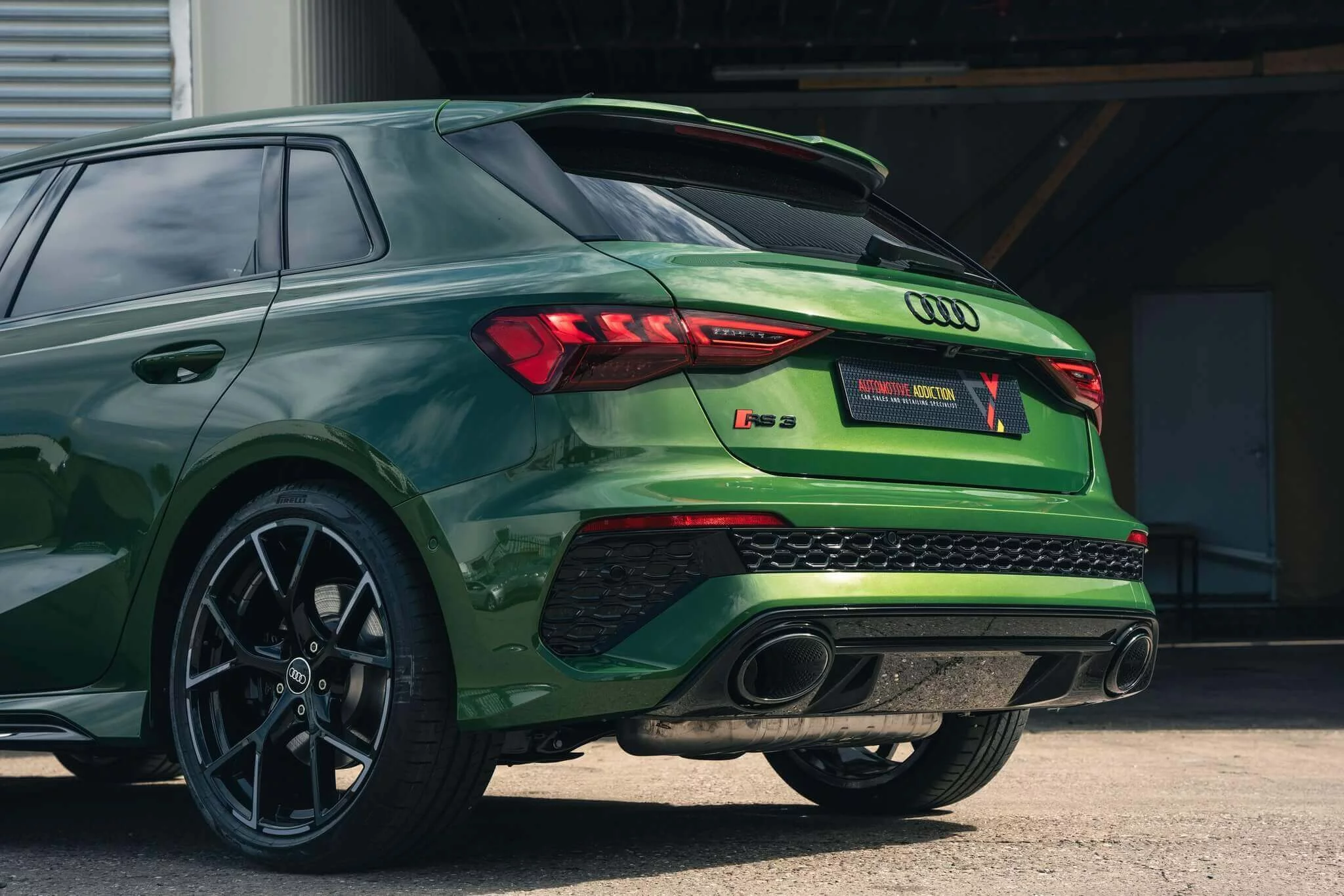 Sonoma Green Audi RS3