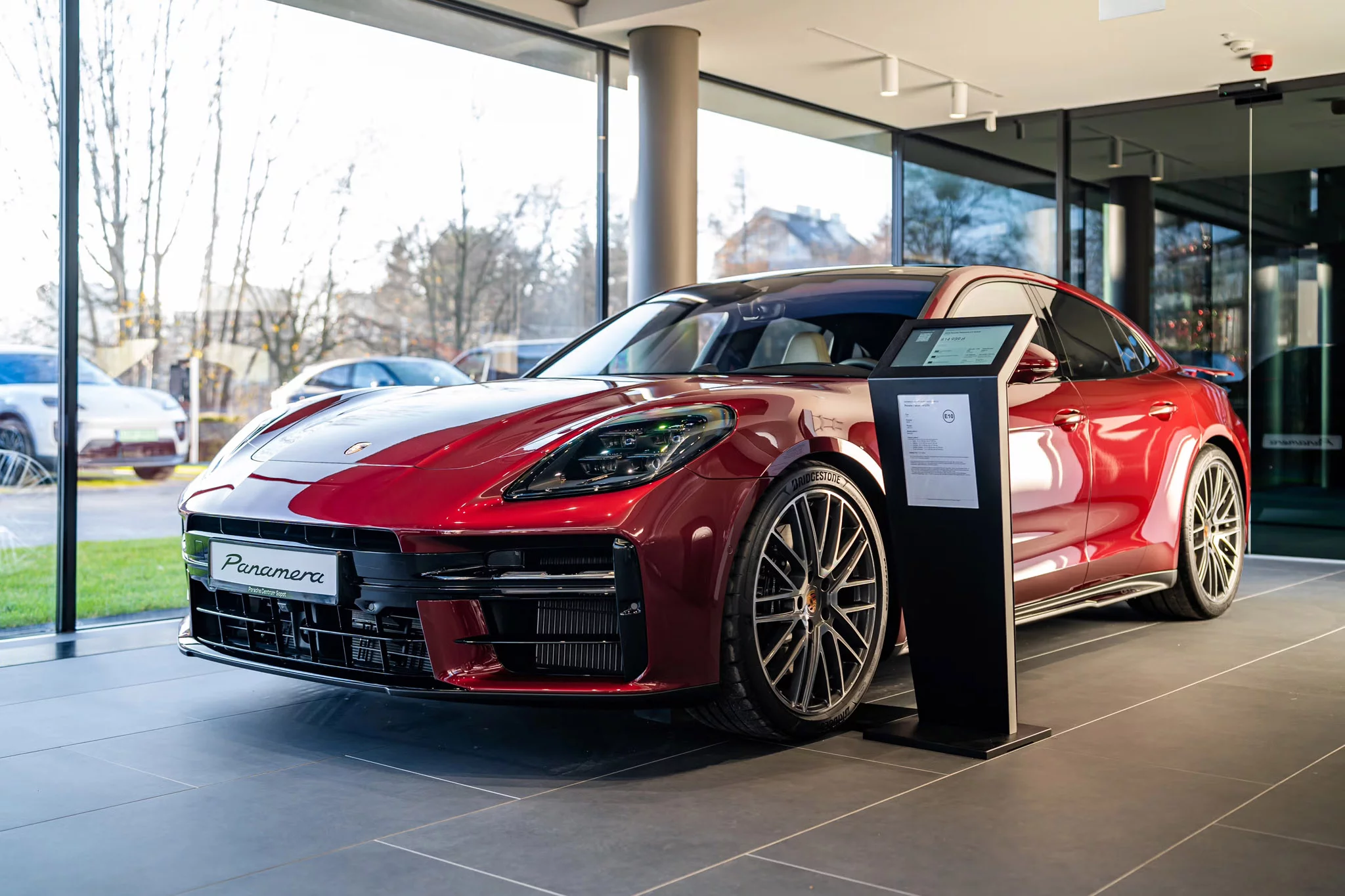 Arena Red Porsche Panamera