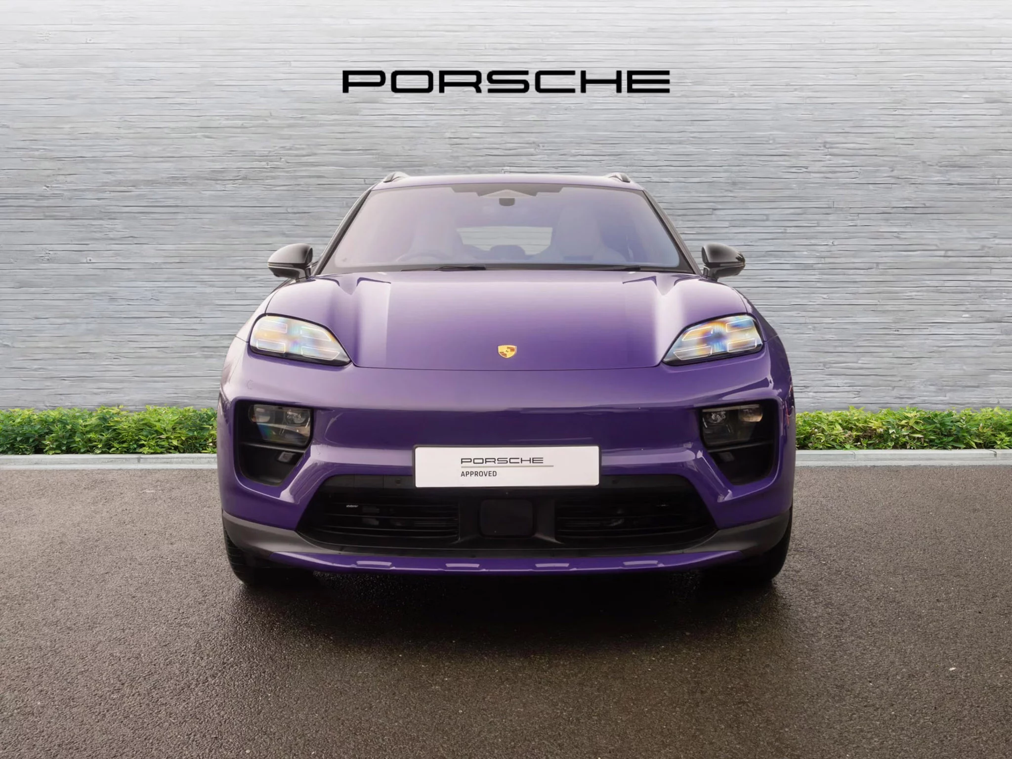 Ultraviolet Porsche Macan Electric