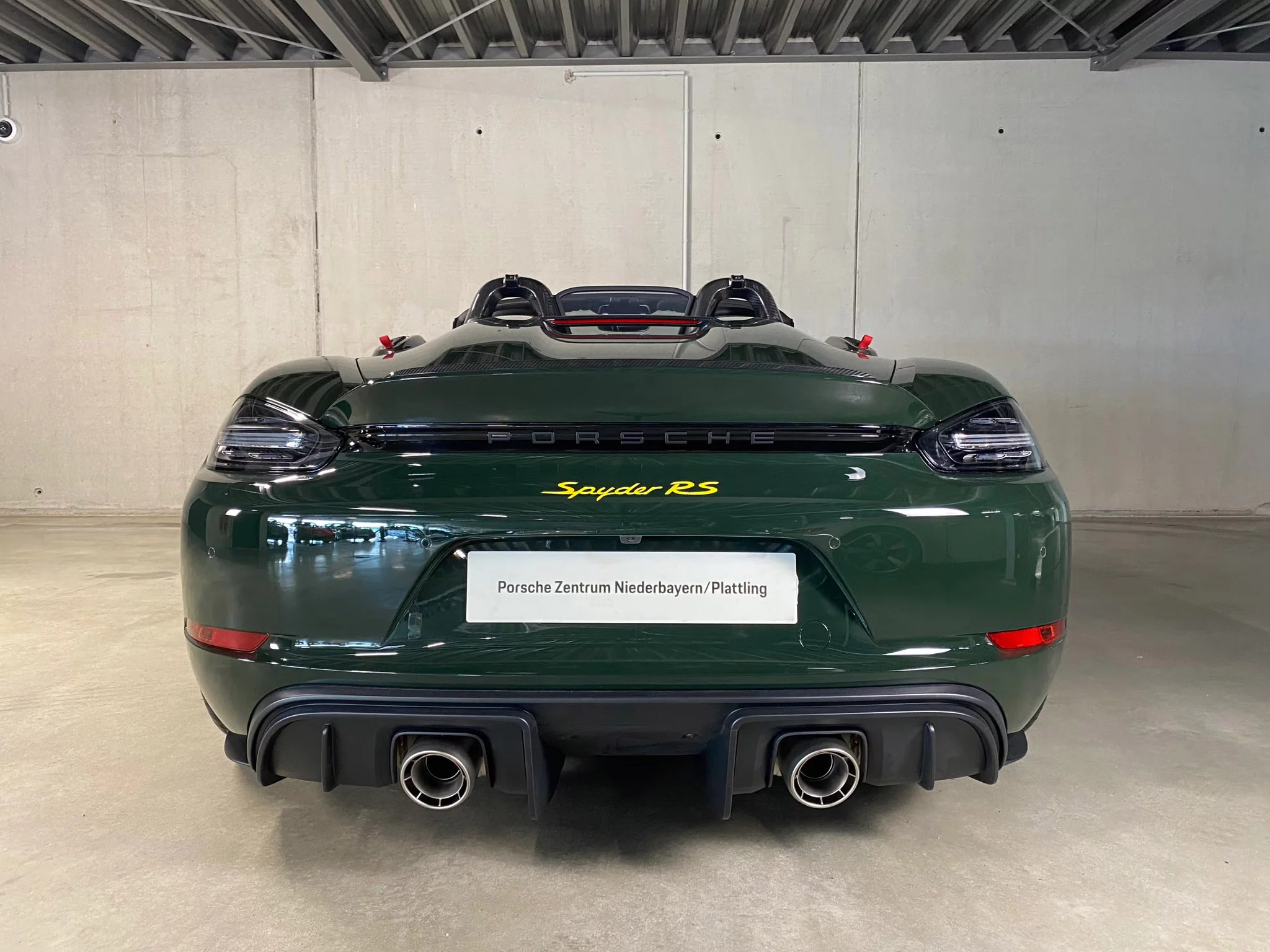 Brewster Green Porsche 718 Spyder RS